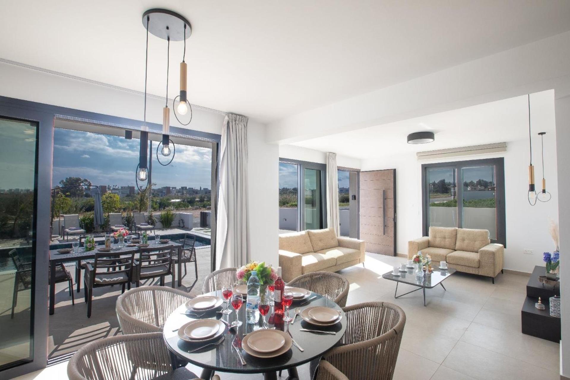 Ferienhaus mit Privatpool für 6 Personen ca 135 qm in Paralimni, Südküste von Zypern
