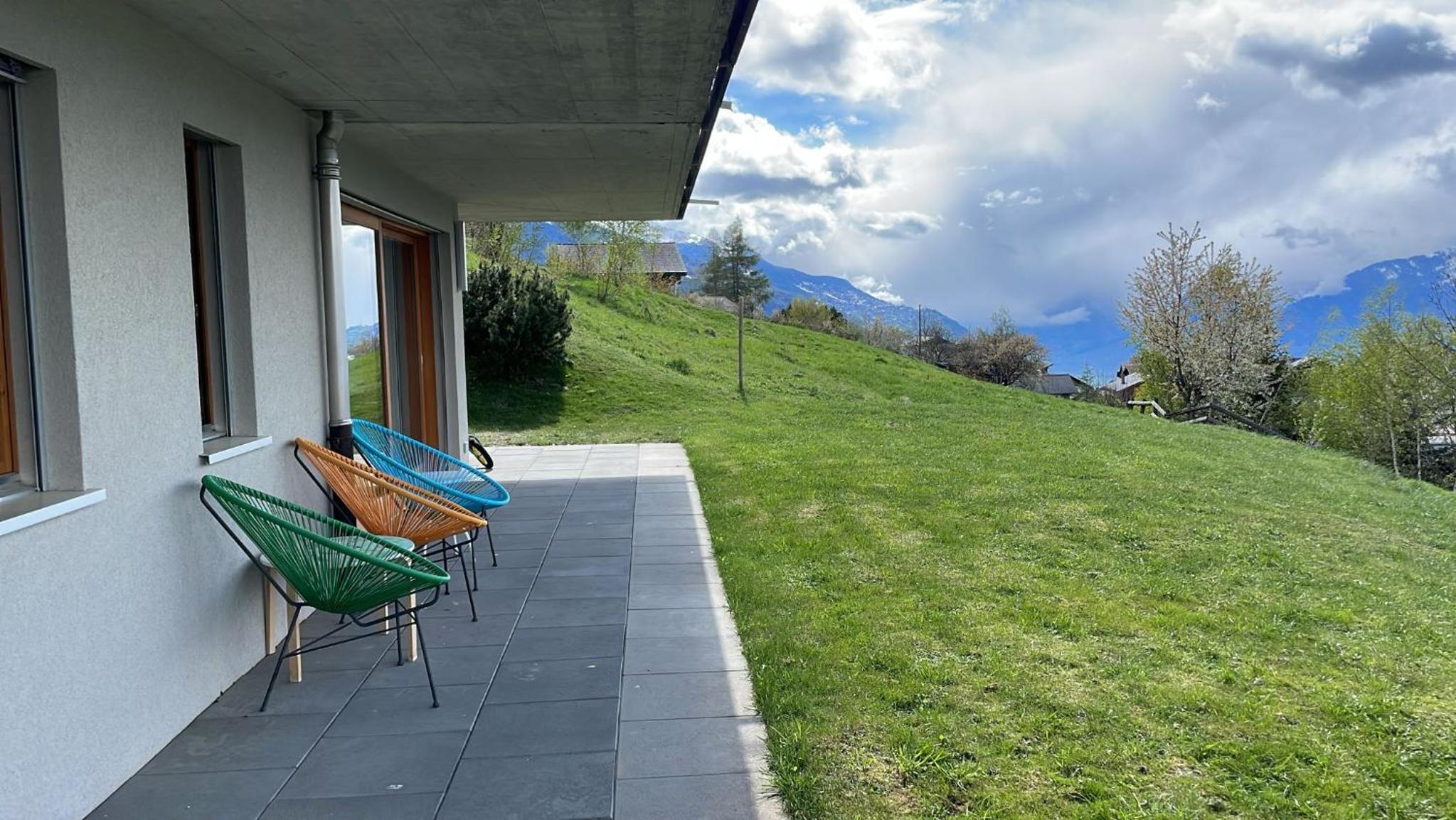 Joli appartement 2 pièces et demi tout confort, Balcon du Ciel NAX Mont-Noble