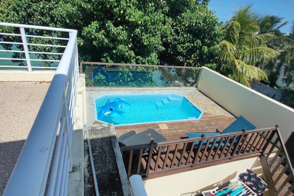 Villa la Perléatim, piscine privée, vue sur le lagon photo 4