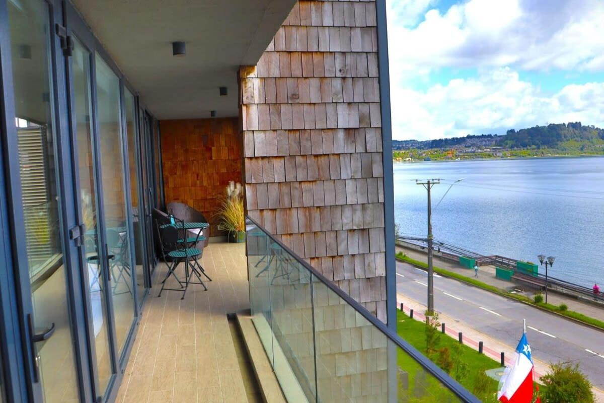 HOM I Hermoso Depto3D2B con parking vista al lago Pto Varas