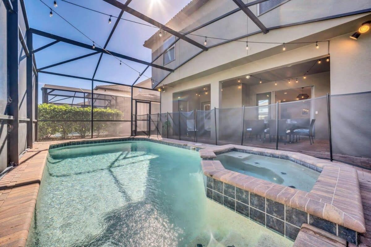 Contemporary Villa close to Clubhouse Star Wars Cars and Disney Princess Rooms Huge Pool Game Room with Theatre view 3
