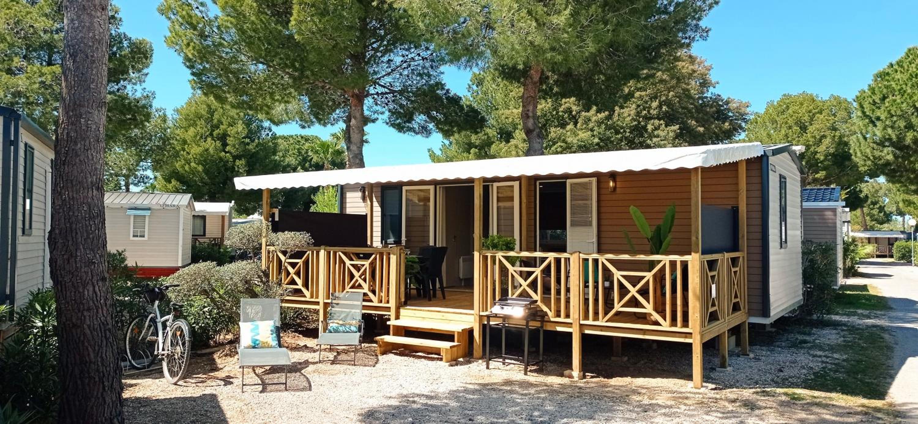 HappyMobilhome Argelès-sur-mer -plage à 500m- Camping 4 étoiles Del Mar