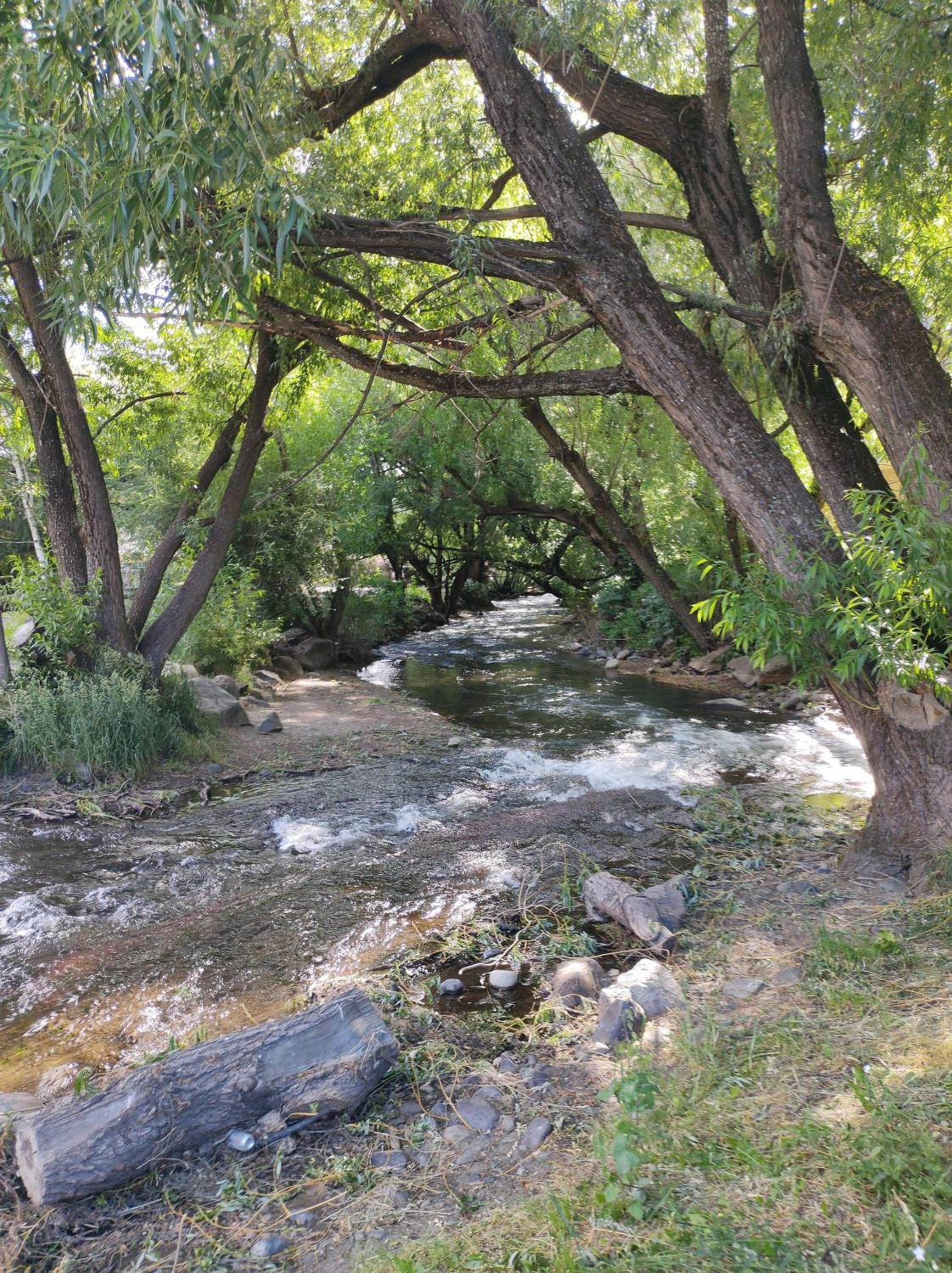 Cabaña soñada sobre el arroyo con dos dormitorios