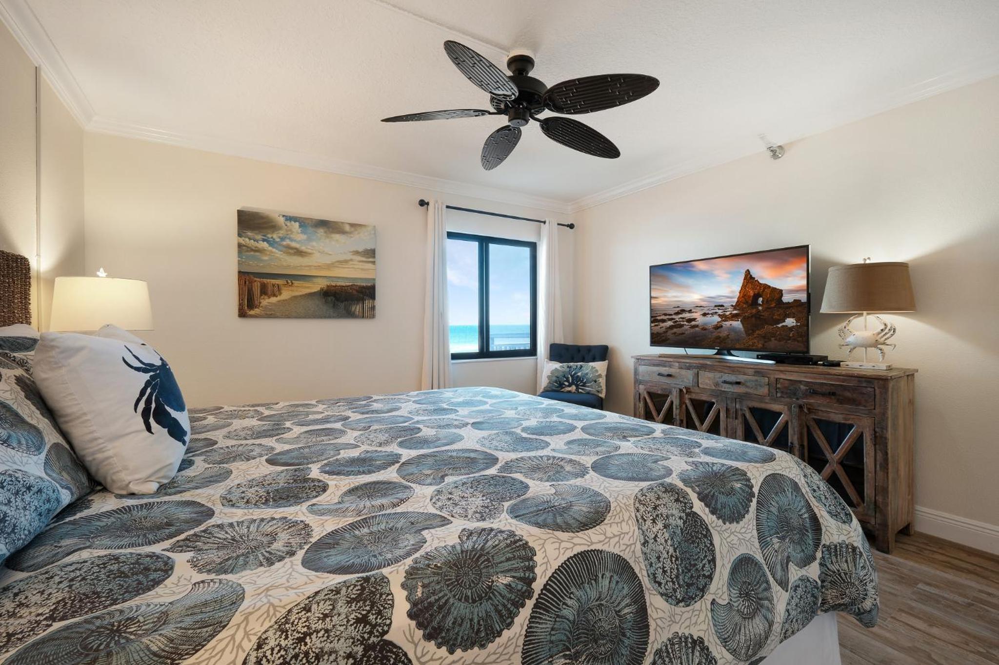 Oceanfront with pool & beach access located on the no-drive beach!