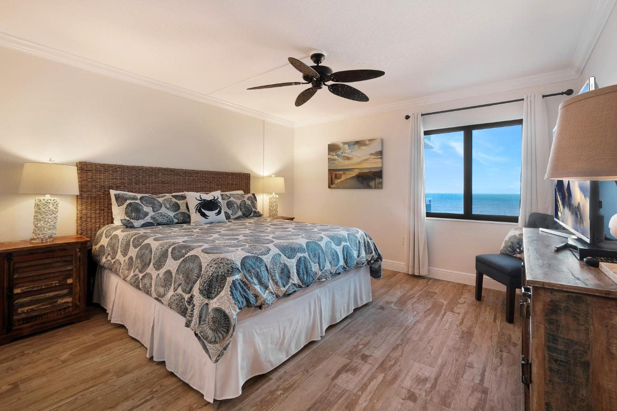 Oceanfront with pool & beach access located on the no-drive beach!