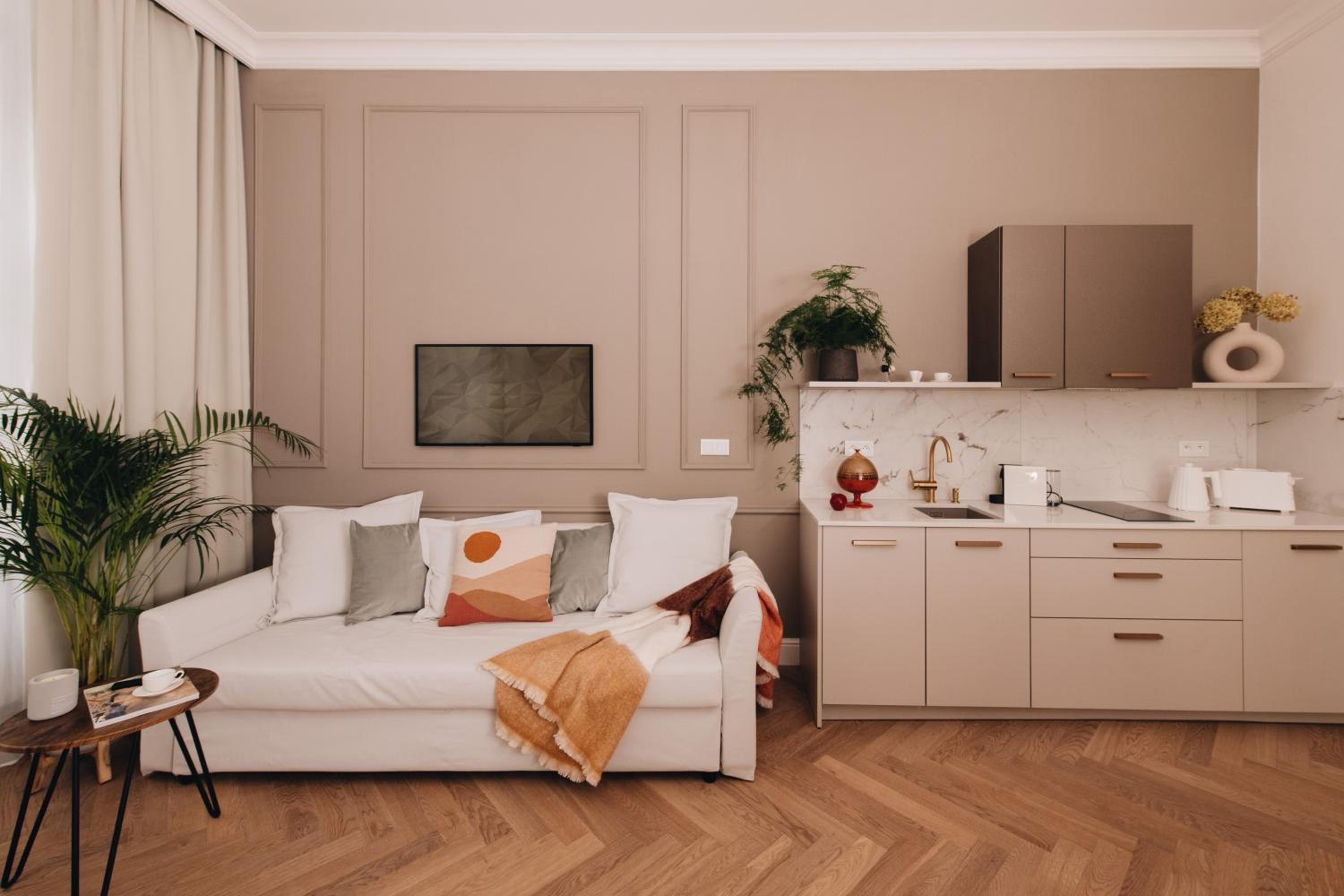 Stylish new apartment in Prague with A/C