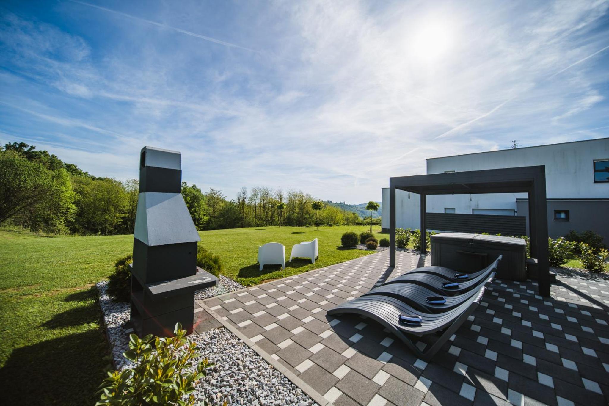 K Relax Place, Varaždinske Toplice, modern home with Sauna, Jacuzzi, WIFI