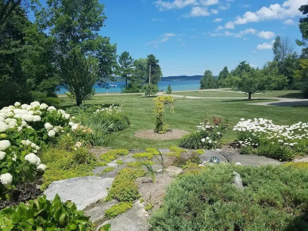 Suttons Bay Beach House Private Beachfront view 4