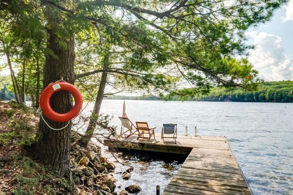 Sunset Cove Waterfront nature retreat with bunkie