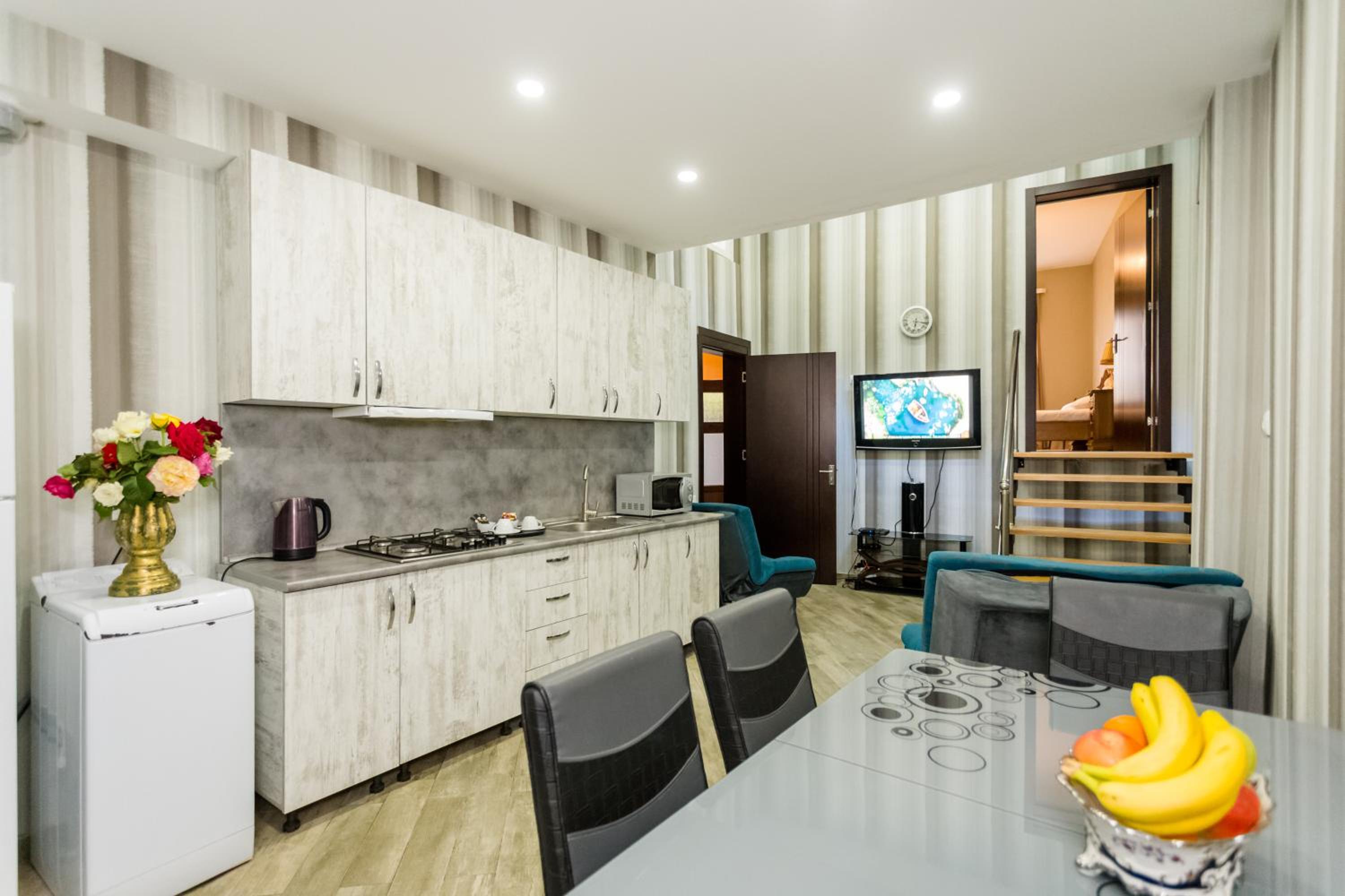 Rustaveli Three Bedroom Apartment Duplex With Private Yard view 5