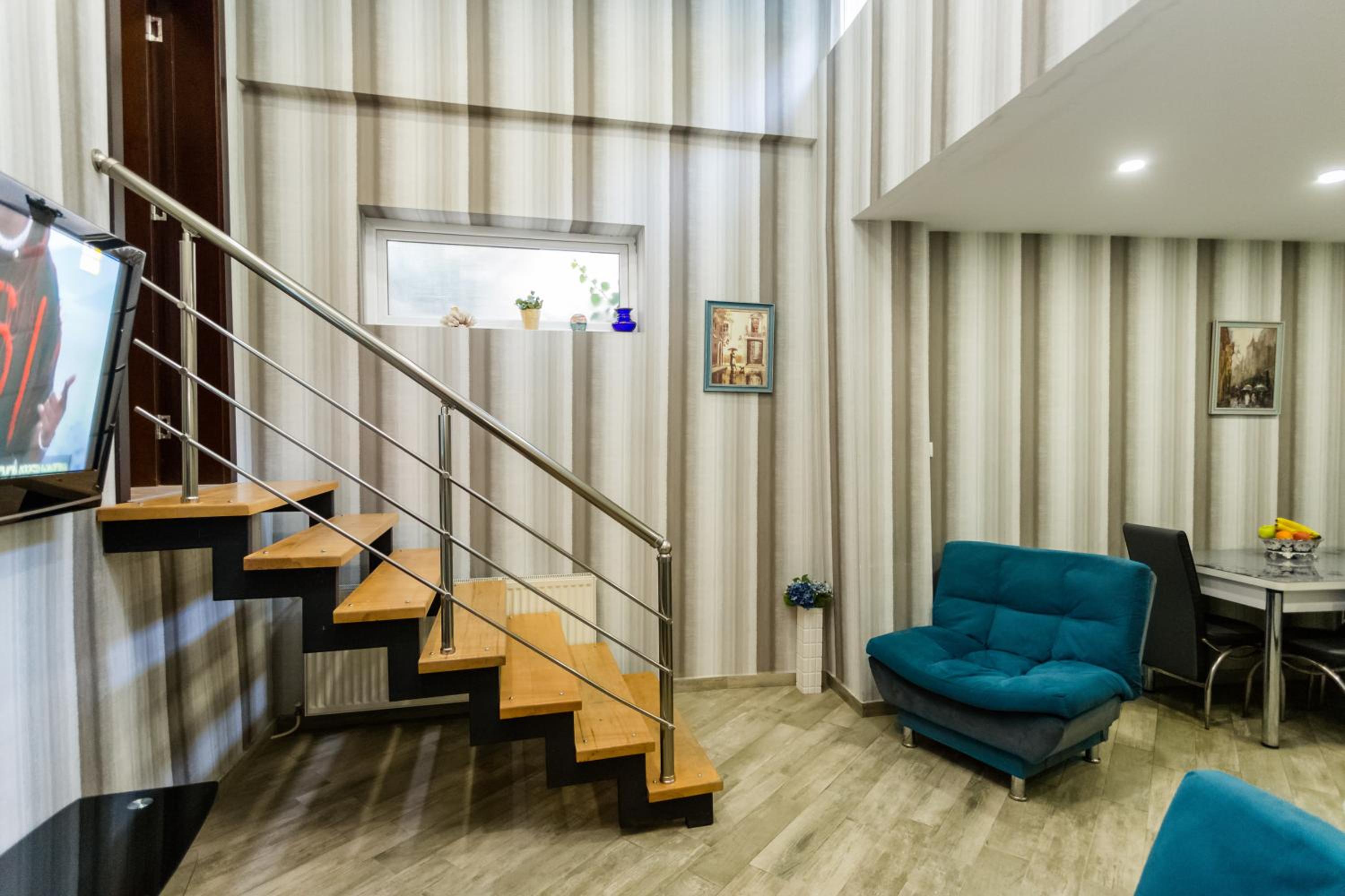 Rustaveli Three Bedroom Apartment Duplex With Private Yard view 4