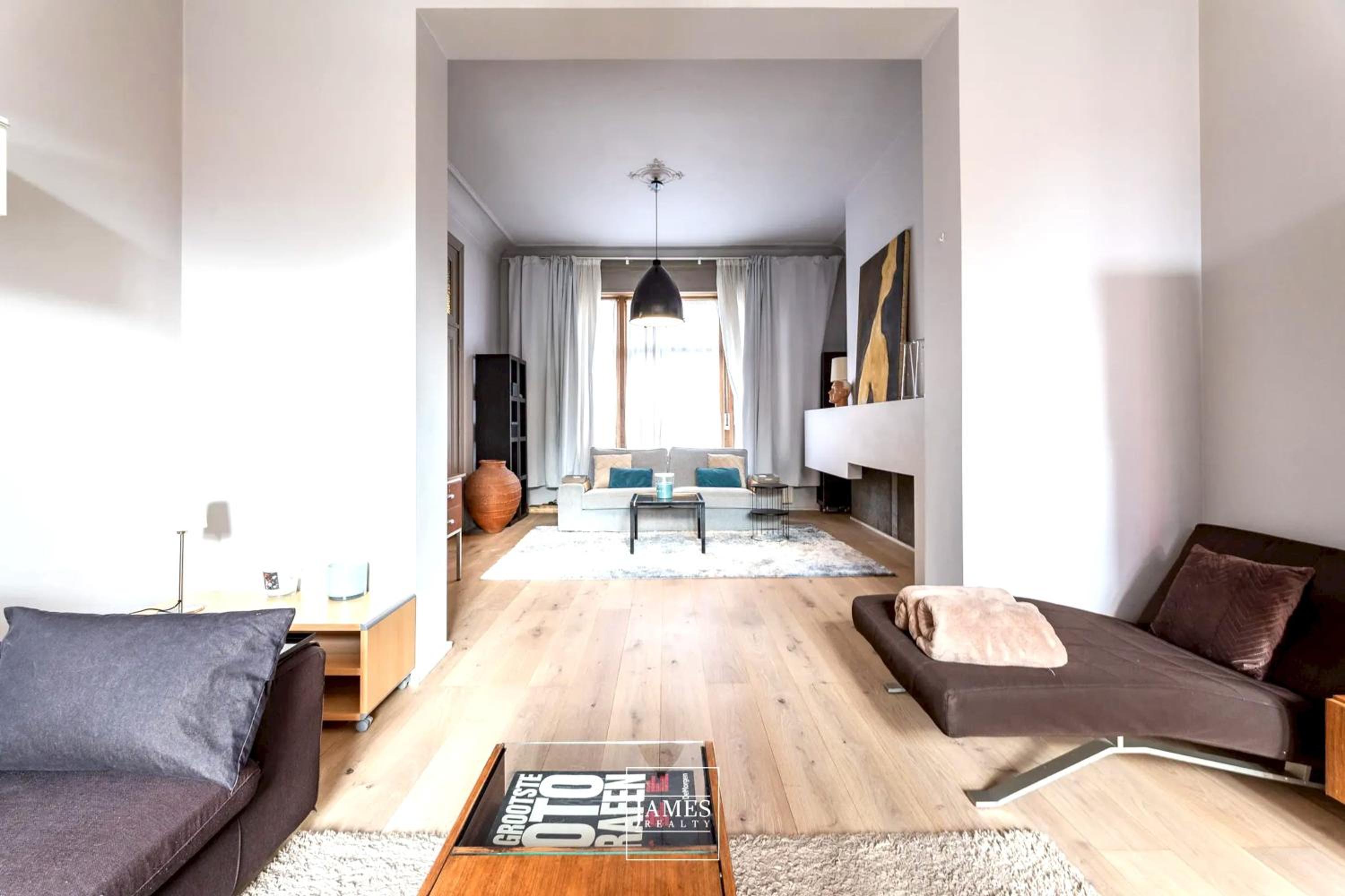 Spacious apartment in Brussels, large private garden