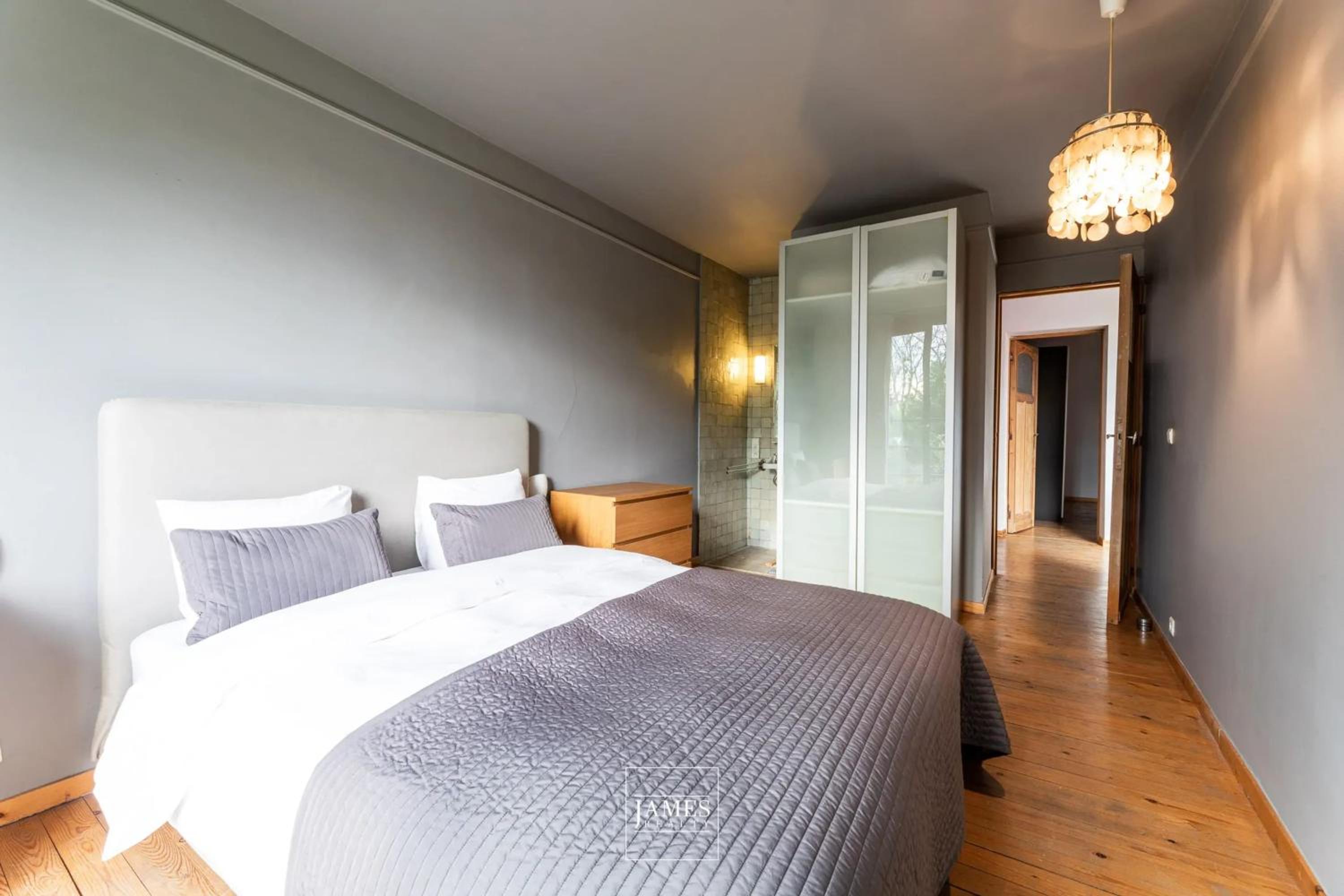 Spacious apartment in Brussels, large private garden
