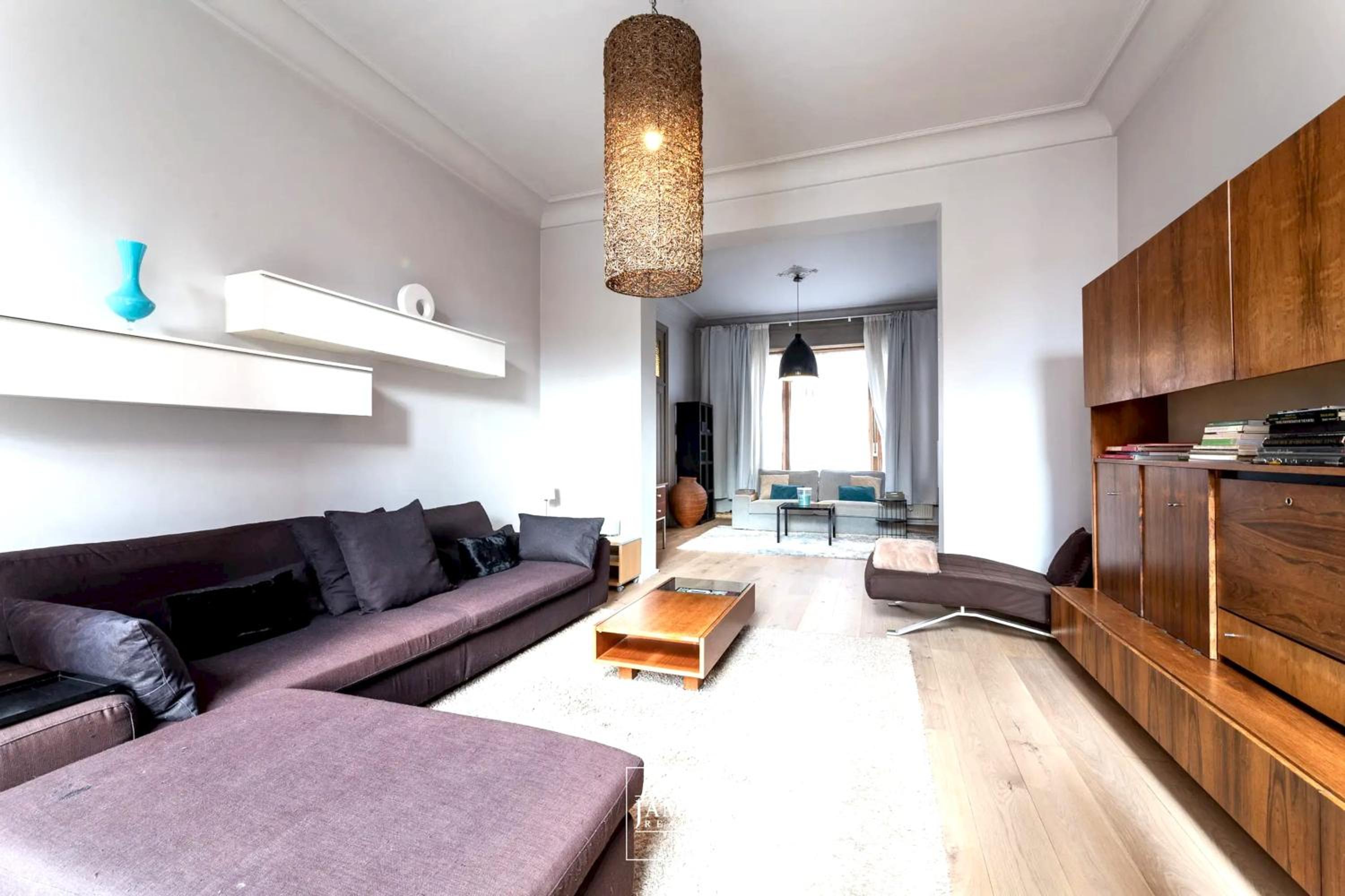 Spacious apartment in Brussels, large private garden