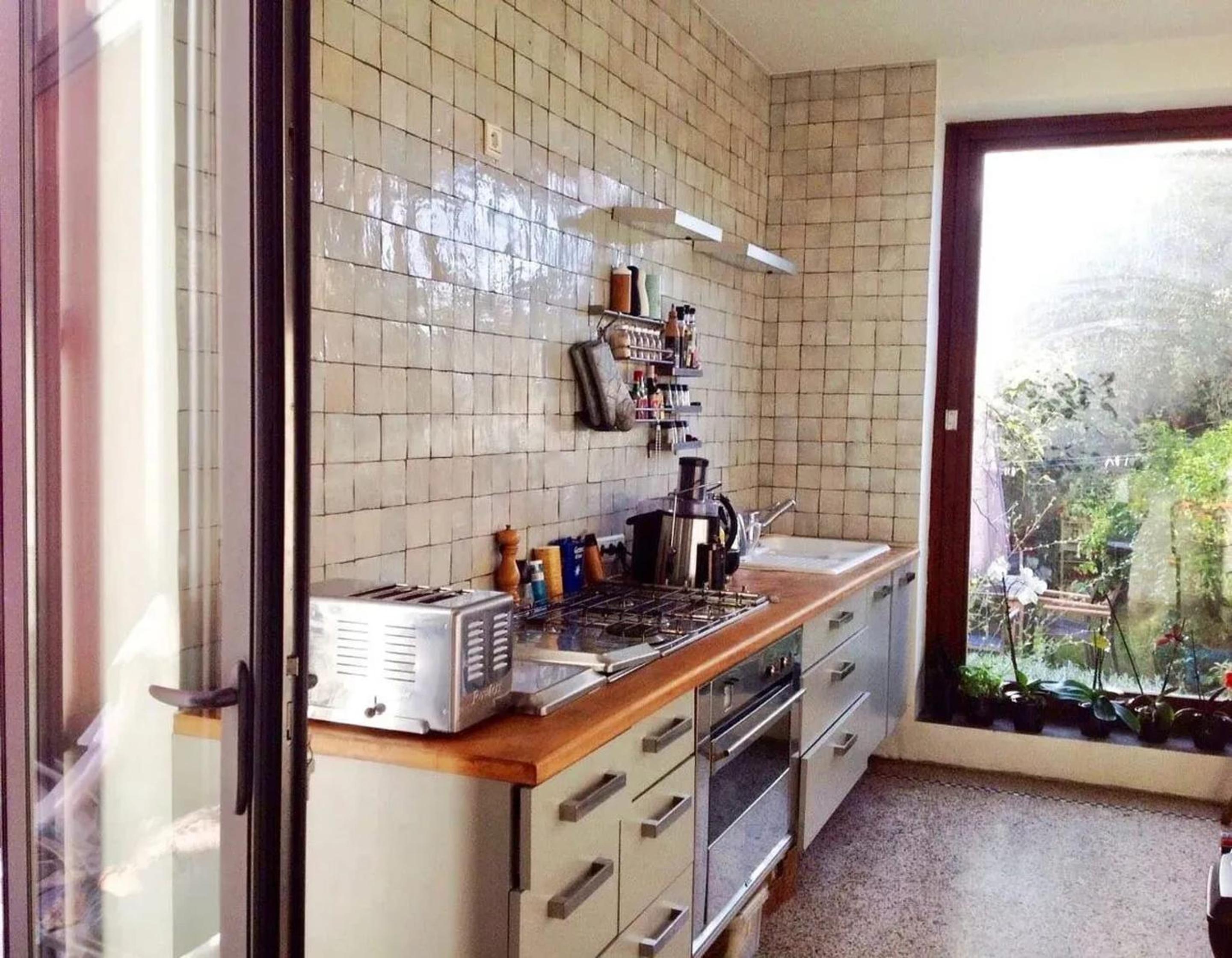 Spacious apartment in Brussels, large private garden