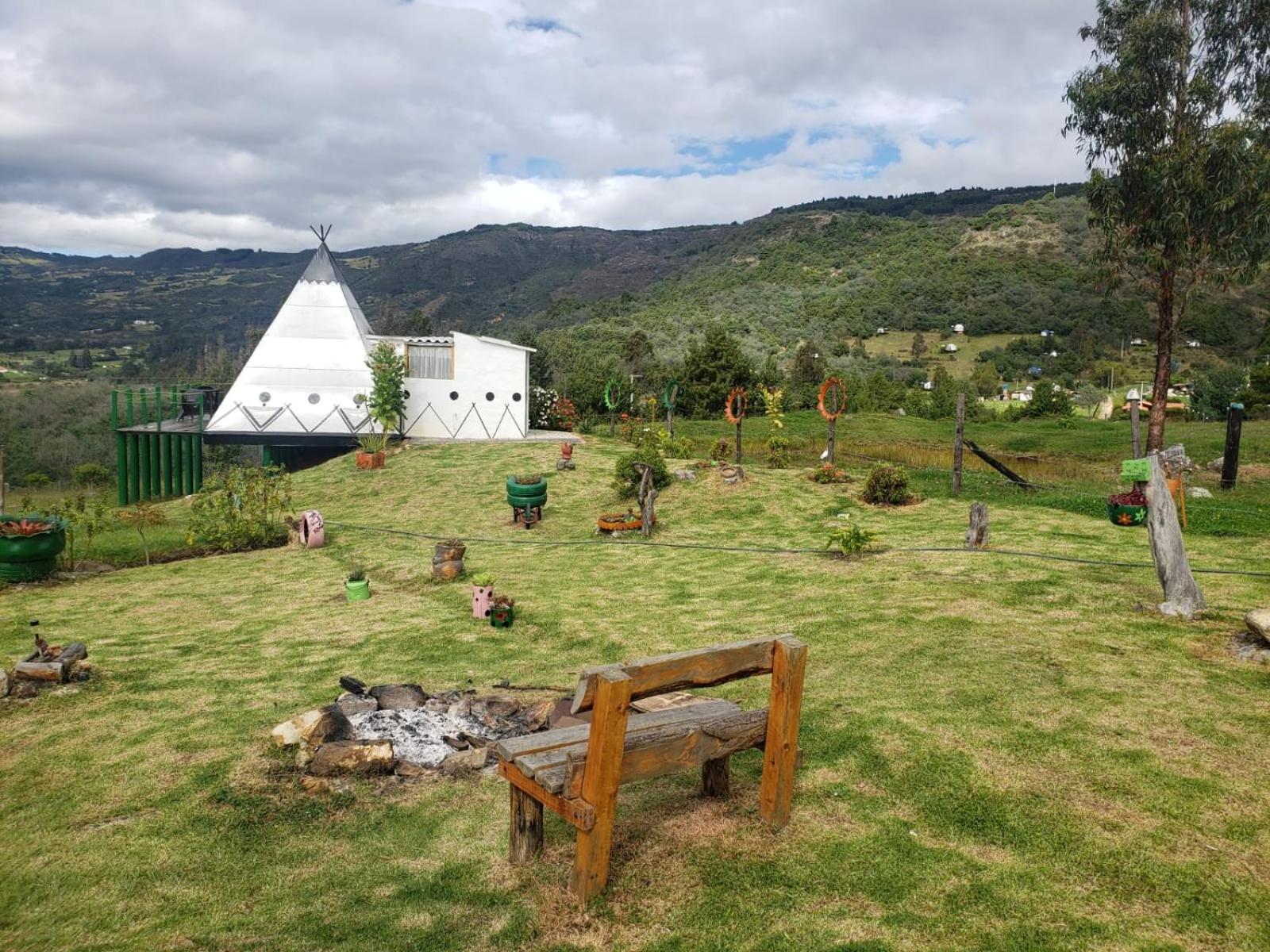 Glamping Mafer 4 Tipi pequeño