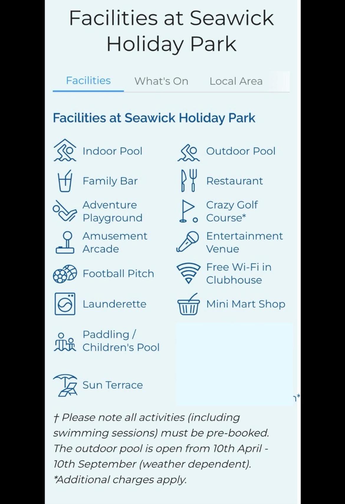 Seawick Holiday Home