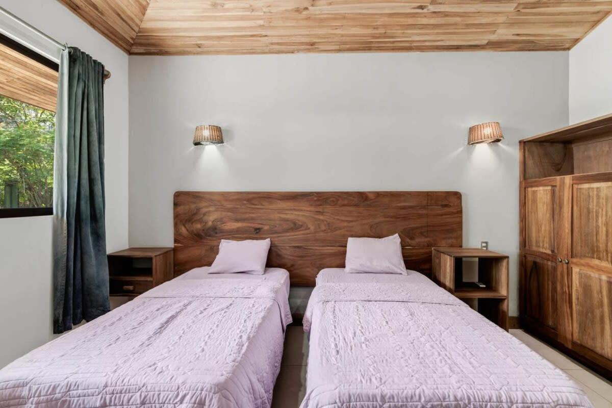 Stylish 3-Bedroom Tropical Escape with Pool & Outdoor Living, 1 Block from Playa Potrero