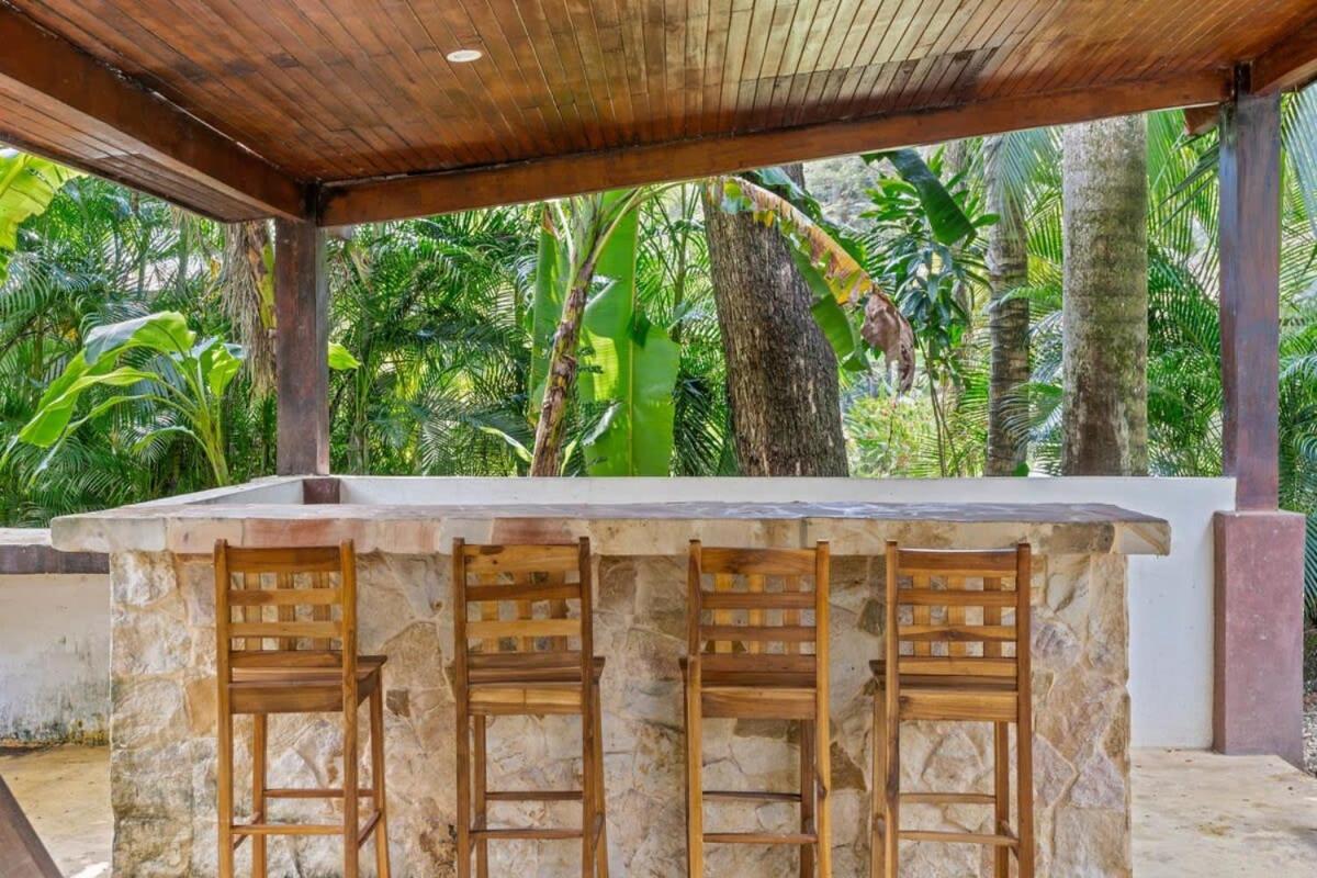 Stylish 3-Bedroom Tropical Escape with Pool & Outdoor Living, 1 Block from Playa Potrero