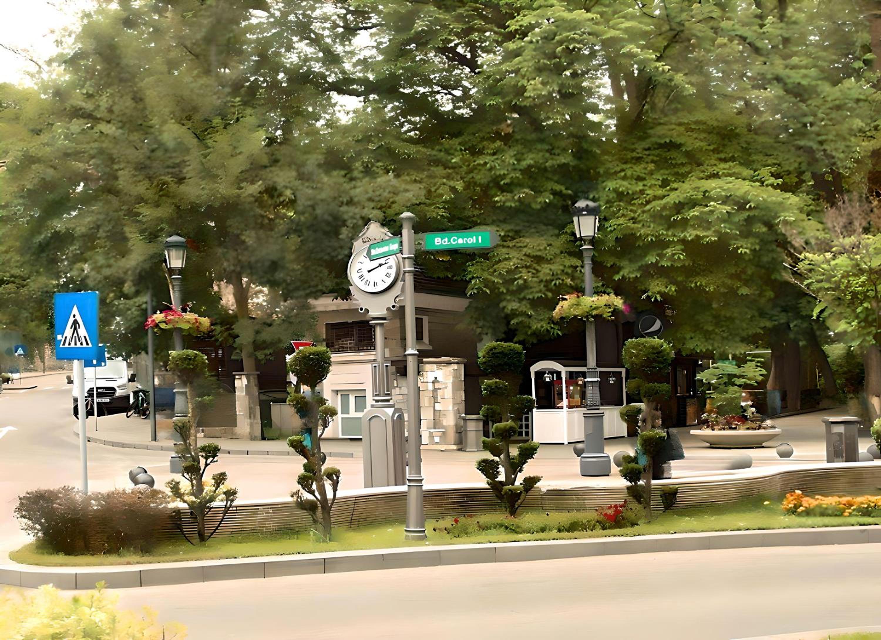 Sinaia Central Park view 2
