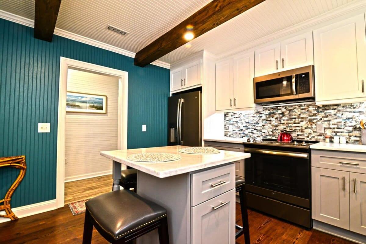Endless Summer Renovated Home 100 Feet to Beach with Fenced Yard Grill view 2