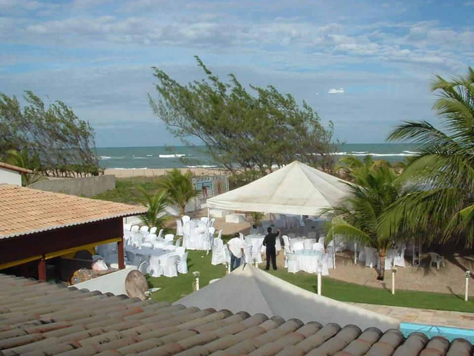 outdoor BBQ area