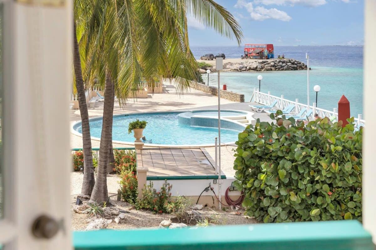 Port Bonaire Seascape A301 with Sea Views and Pool
