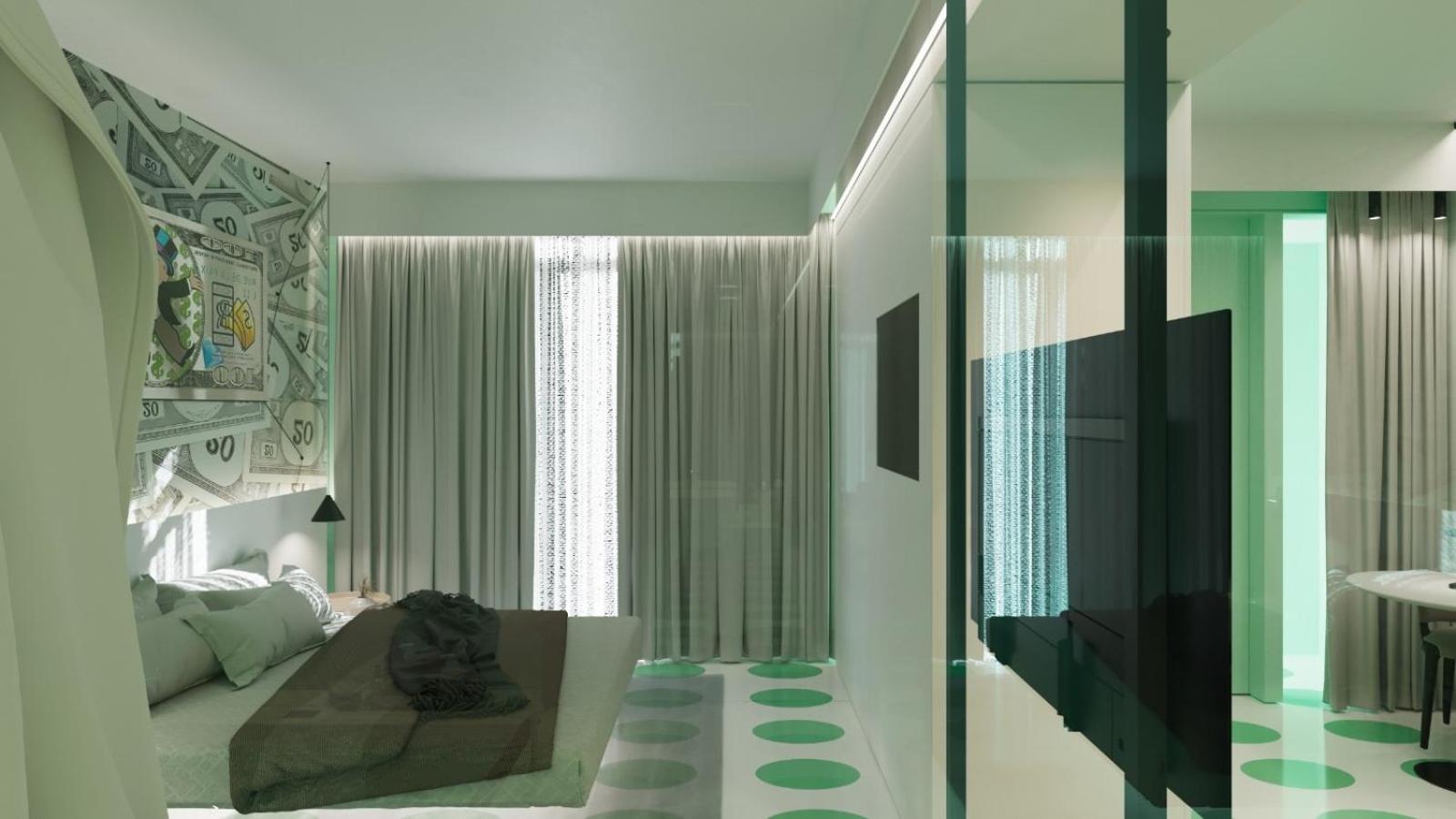 hotel room