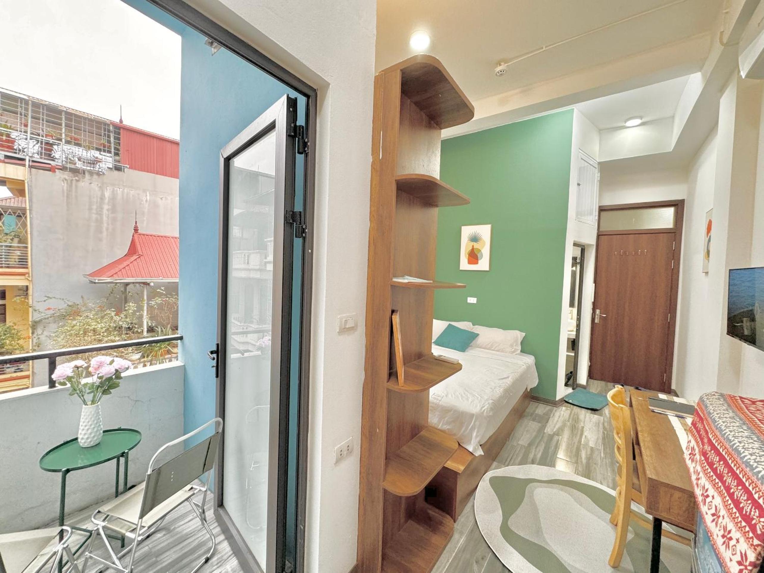 The Little Hanoi -Modern-Balcony