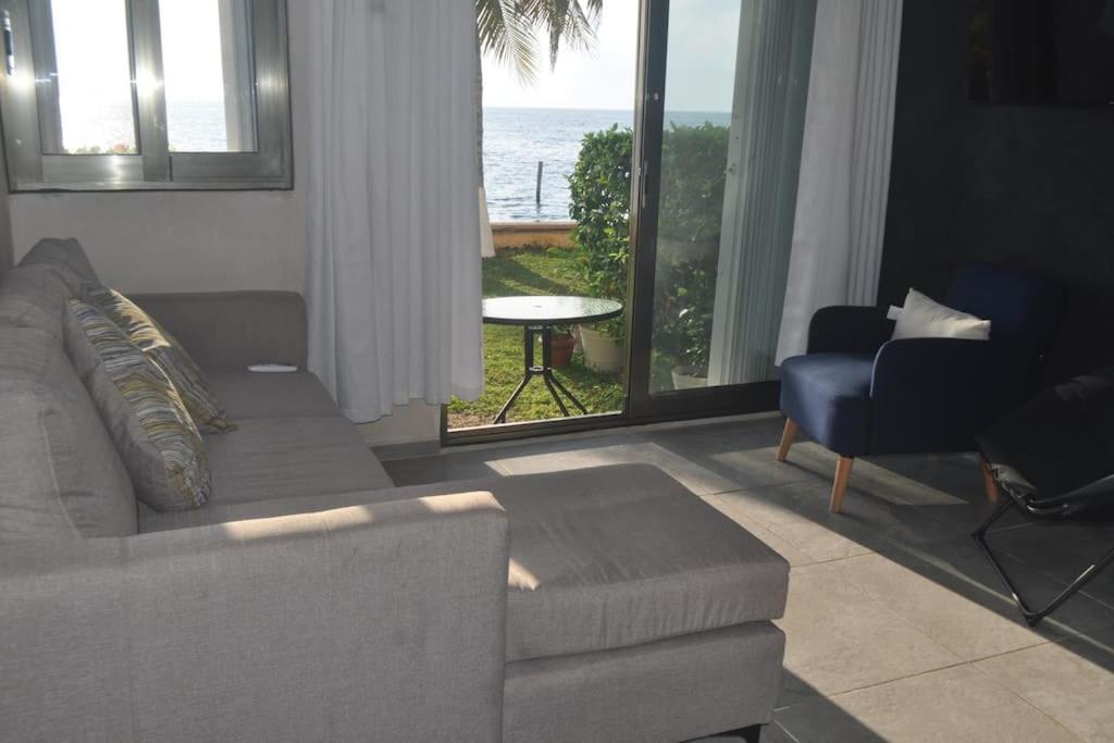 Departamento frente al mar con vista increíble