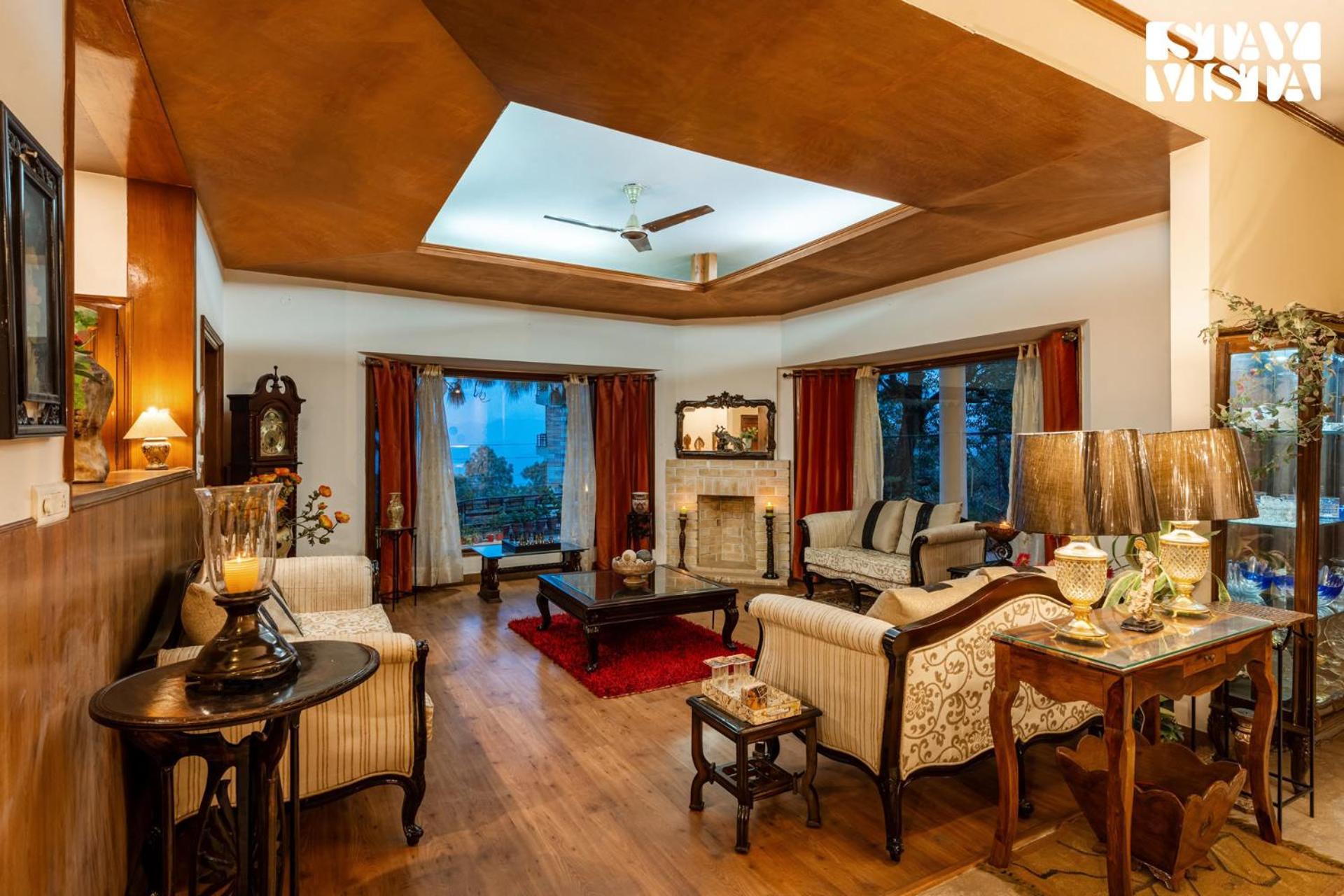 StayVista at Cosy Crest with Bonfire, BBQ and WiFi view 4