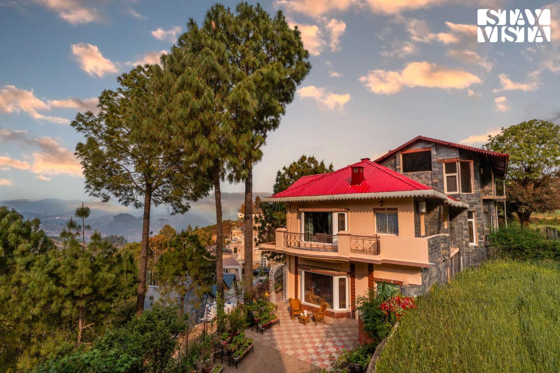 StayVista at Cosy Crest with Bonfire, BBQ and WiFi view 2