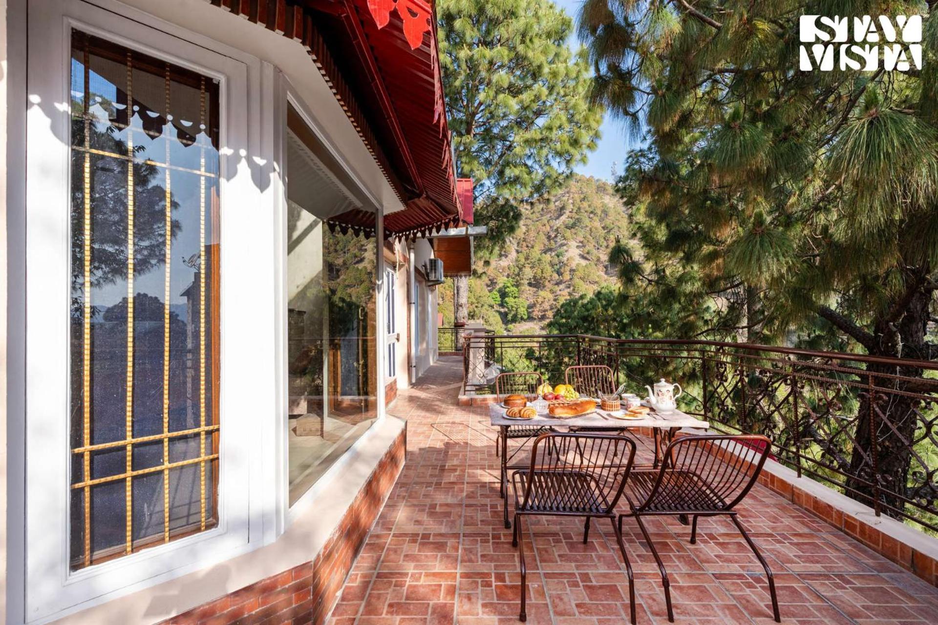 StayVista at Cosy Crest with Bonfire, BBQ and WiFi view 3