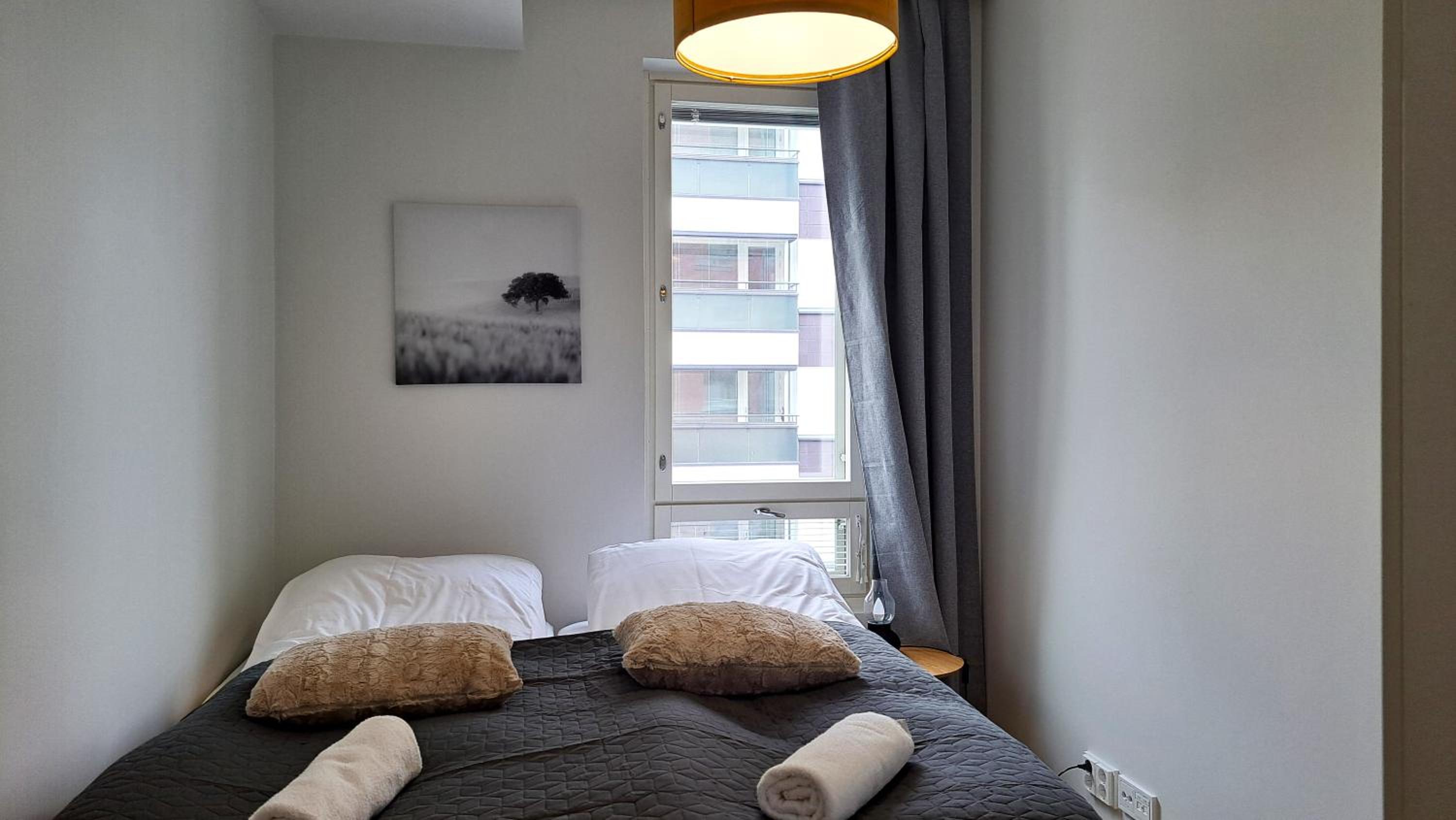 Kotimaailma Apartments, Tammelan puistokatu 22, parvekkeellinen kolmio