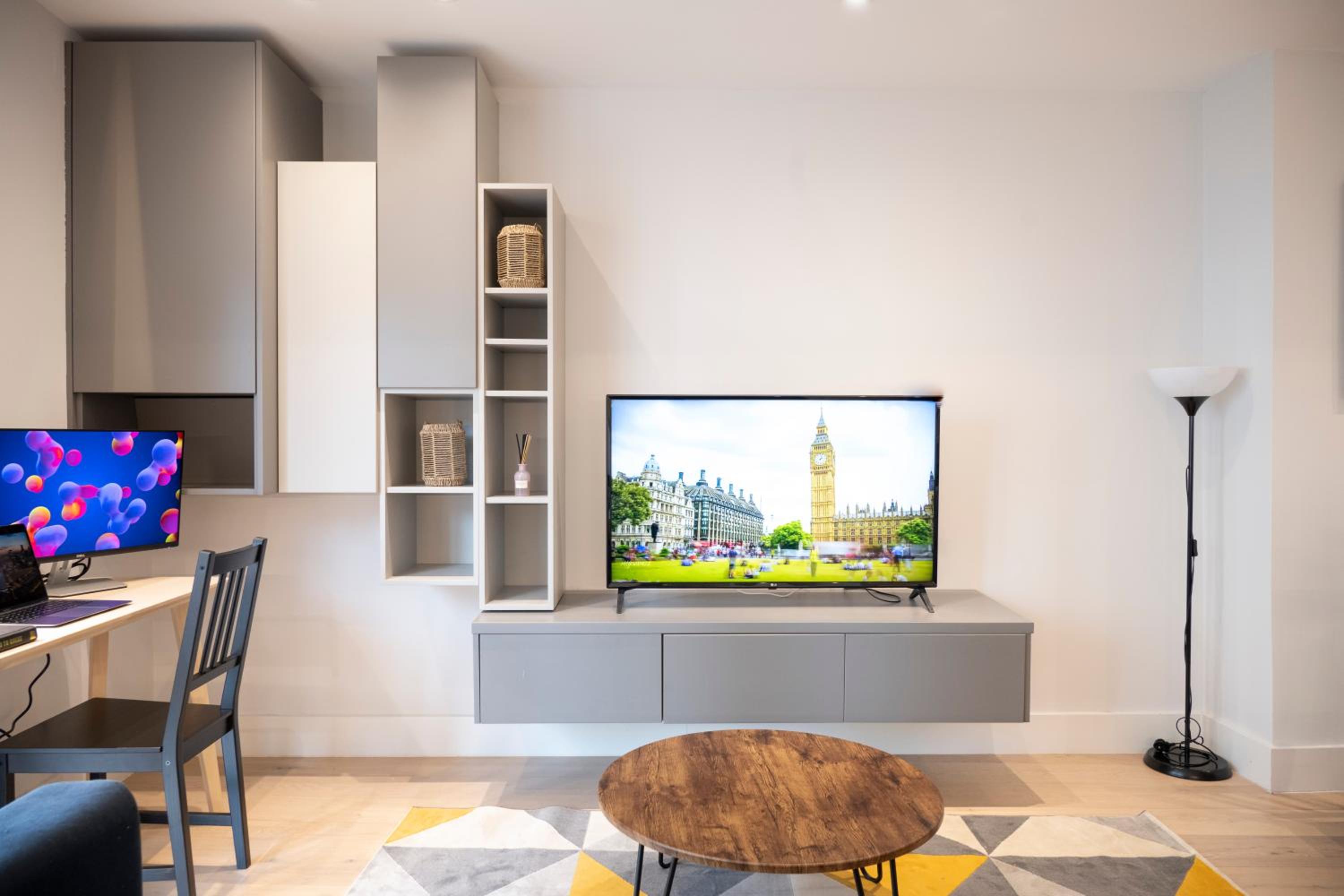 Spacious & Smart Studio Flat with Balcony - Zone1