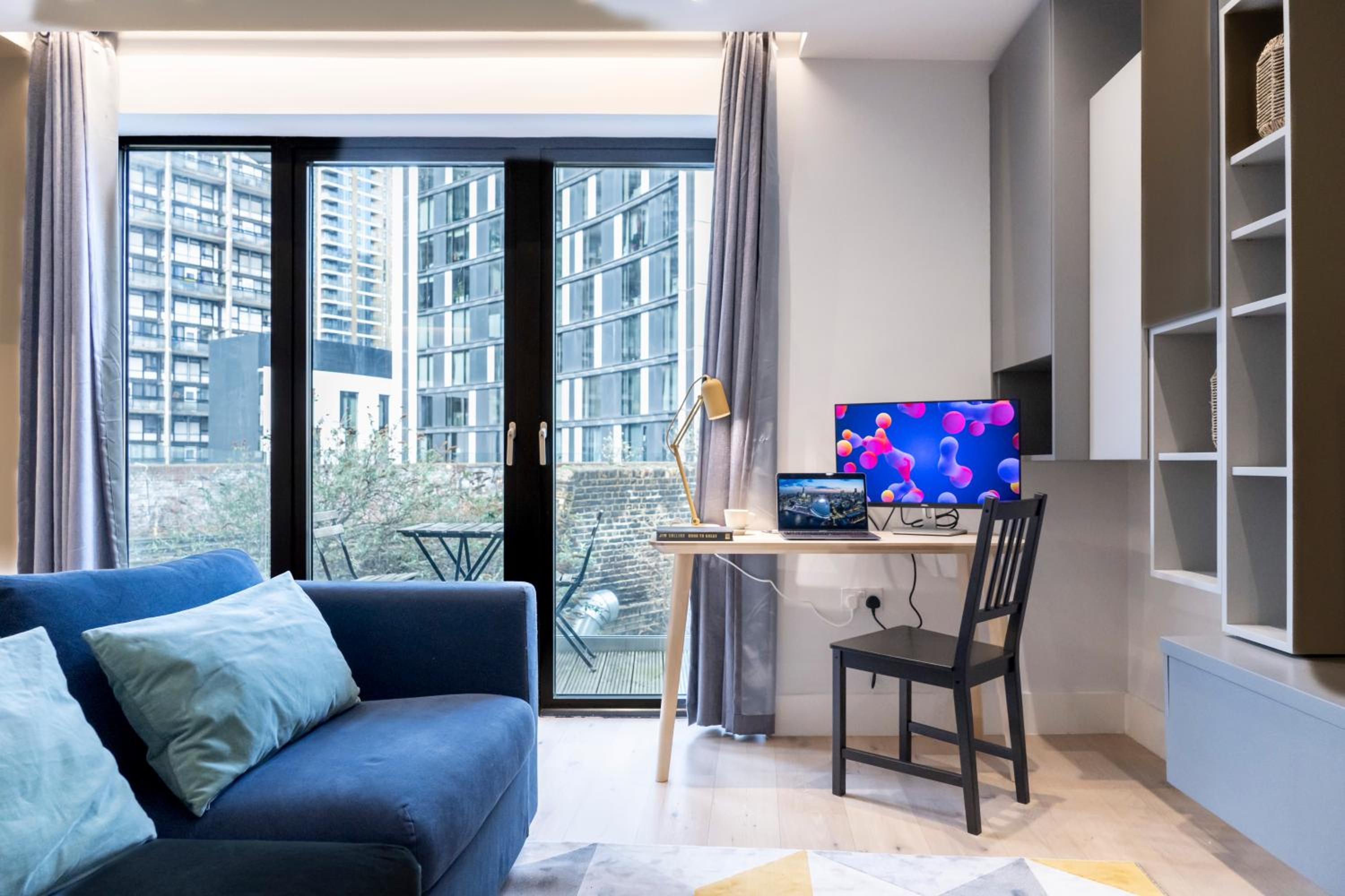 Spacious & Smart Studio Flat with Balcony - Zone1