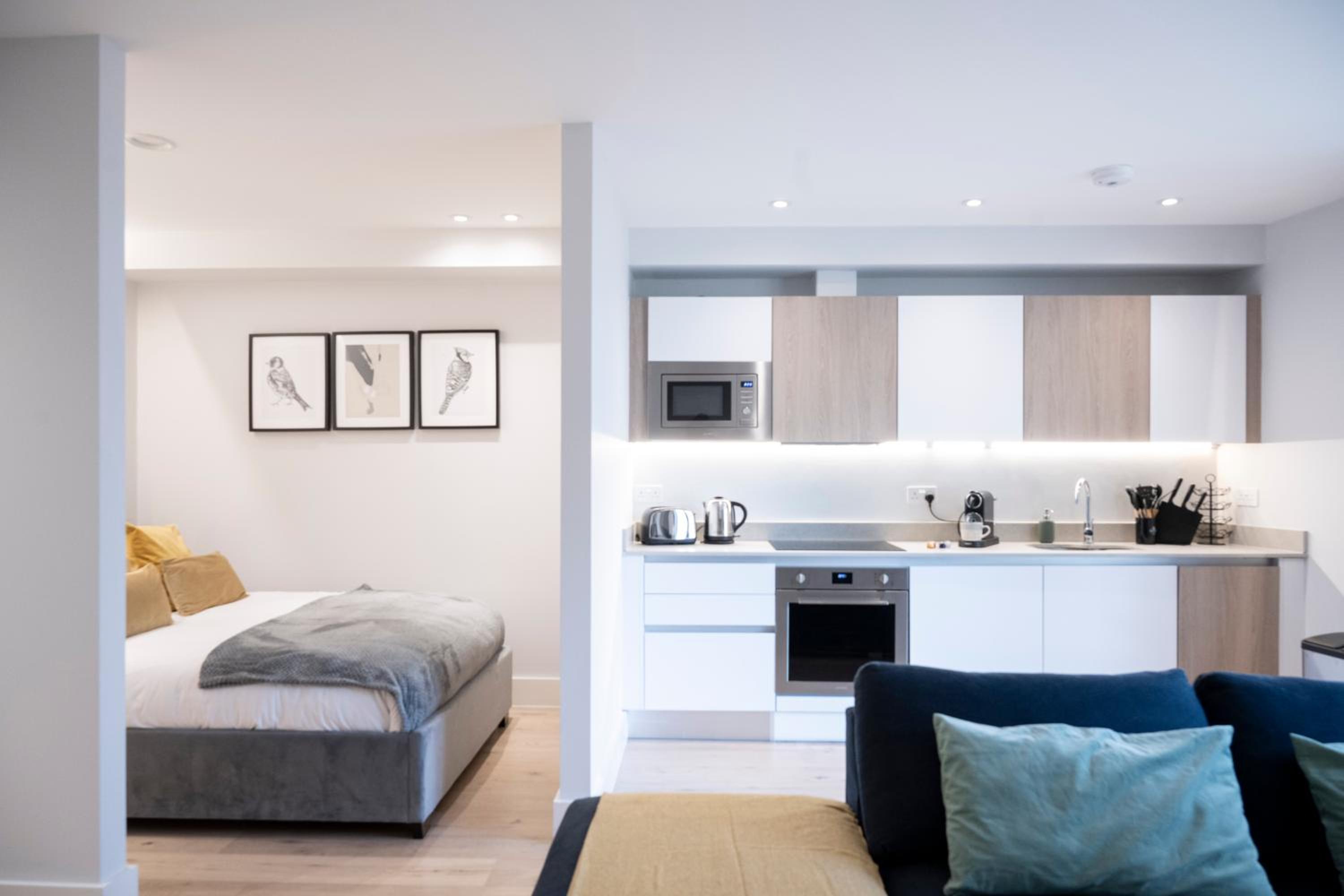 Spacious & Smart Studio Flat with Balcony - Zone1