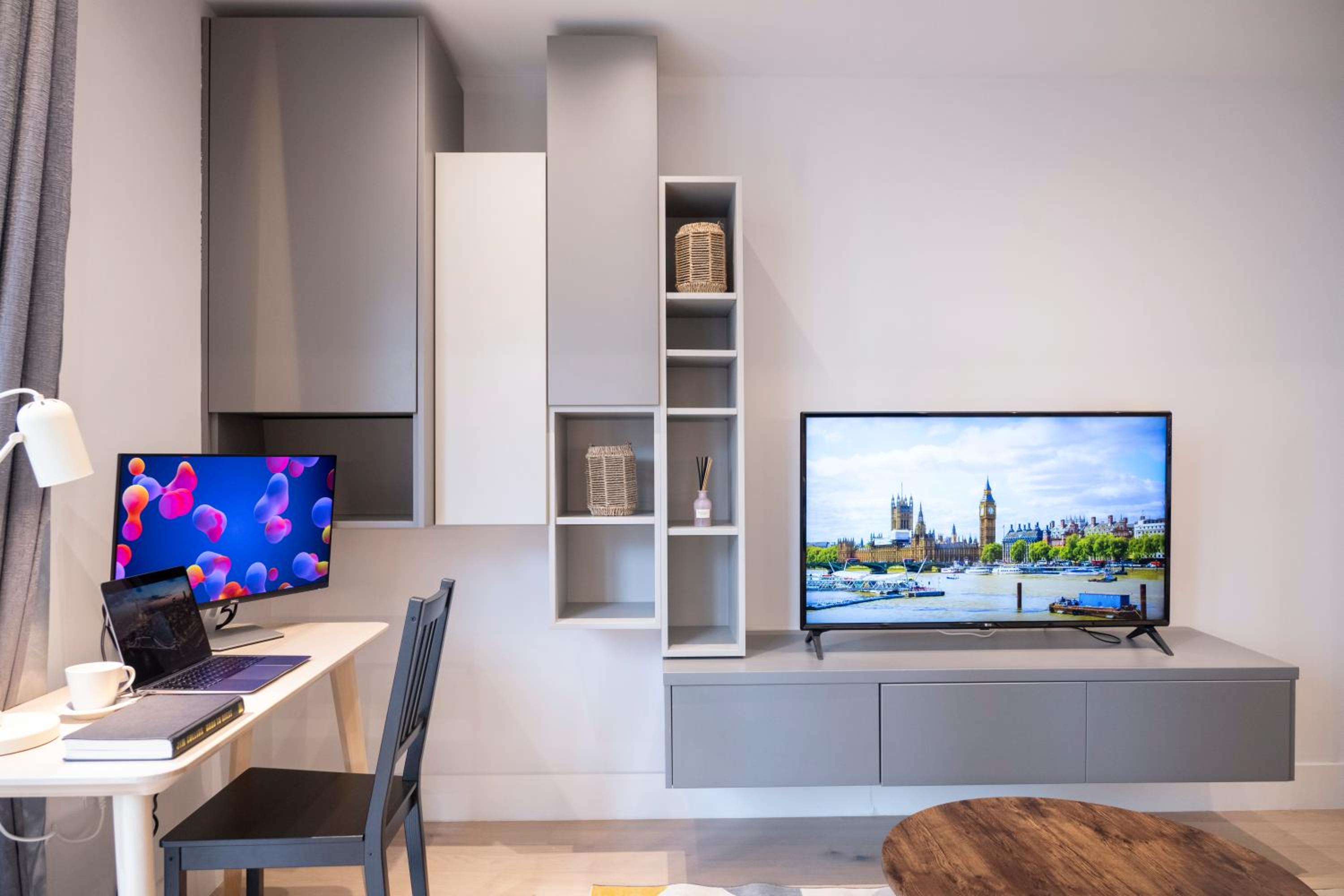 Spacious & Smart Studio Flat with Balcony - Zone1