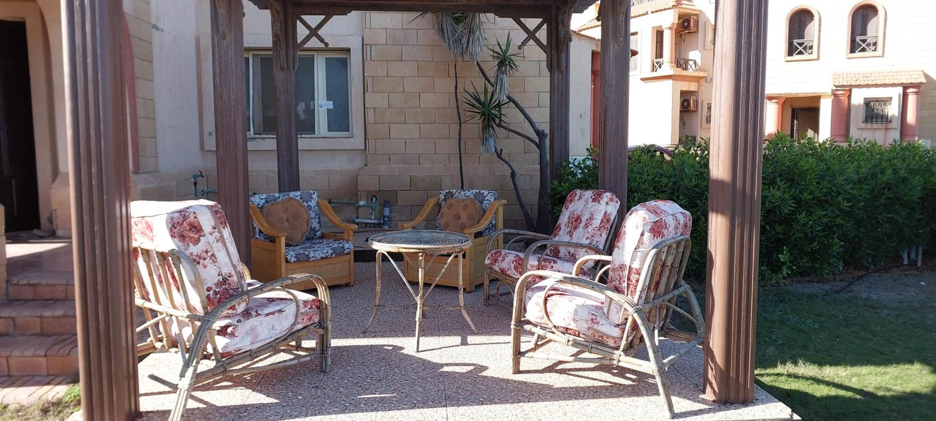Ground floor chalet beach front view