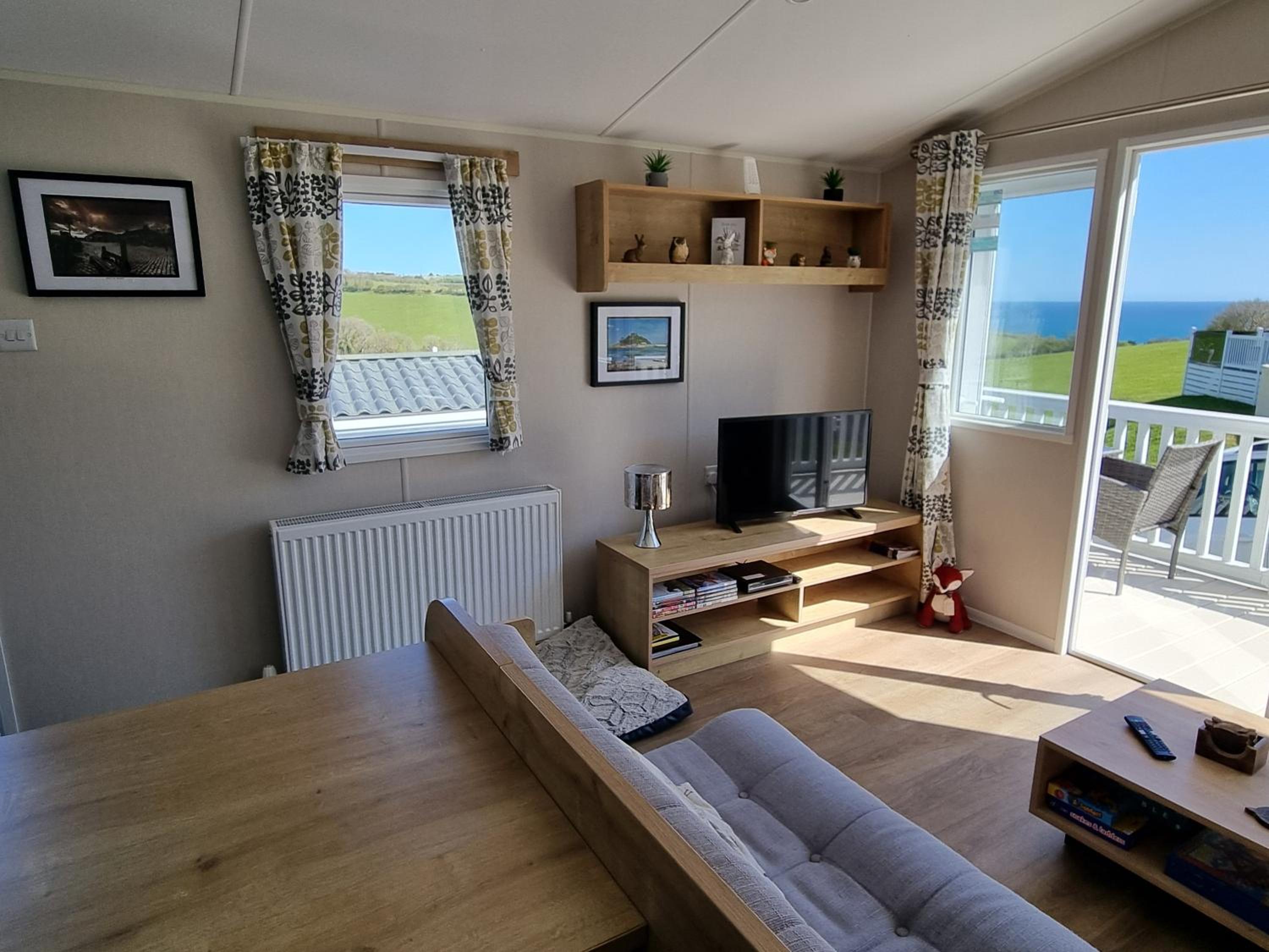 Seaside View Caravan in Polperro view 3