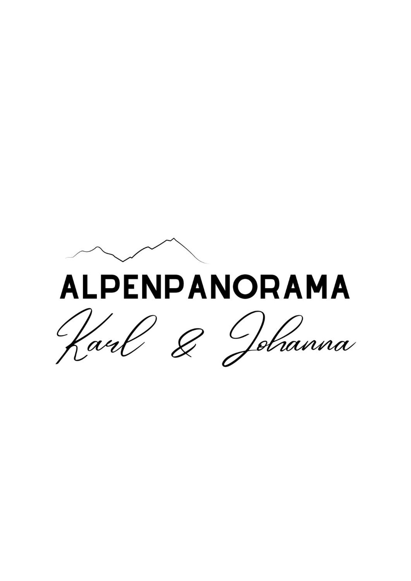 Alpenpanorama Karl und Johanna