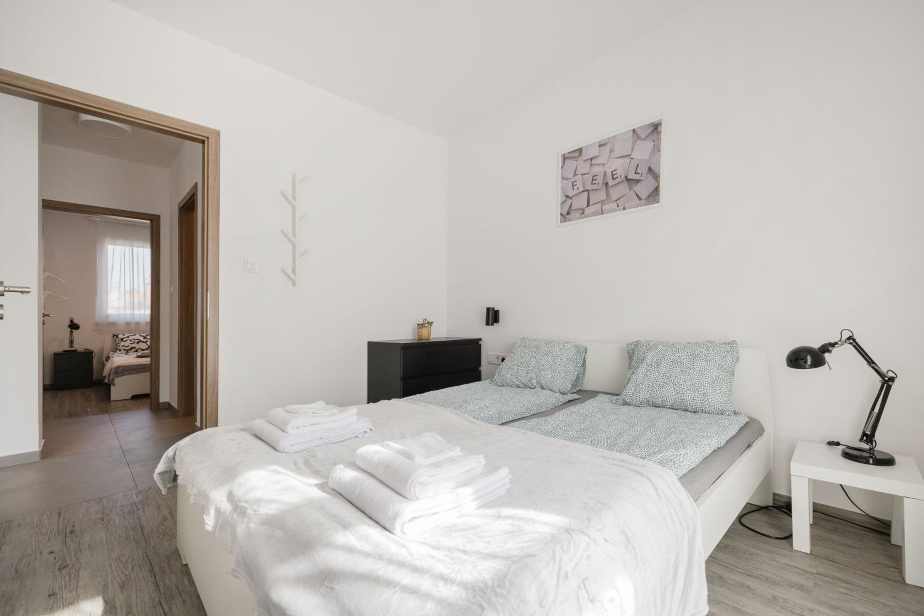Bright Top Floor Home with Parking