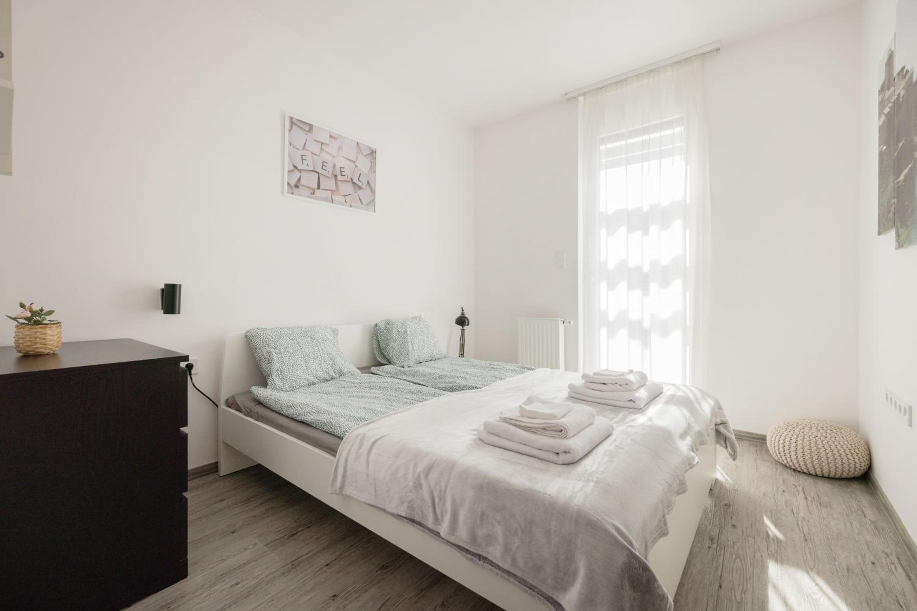 Bright Top Floor Home with Parking