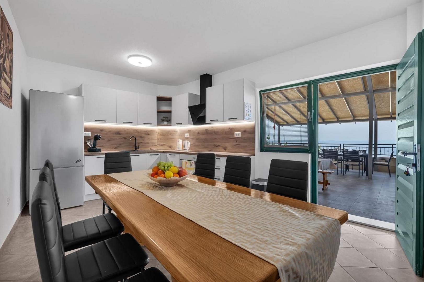 Villa Irena with heated pool and sea view