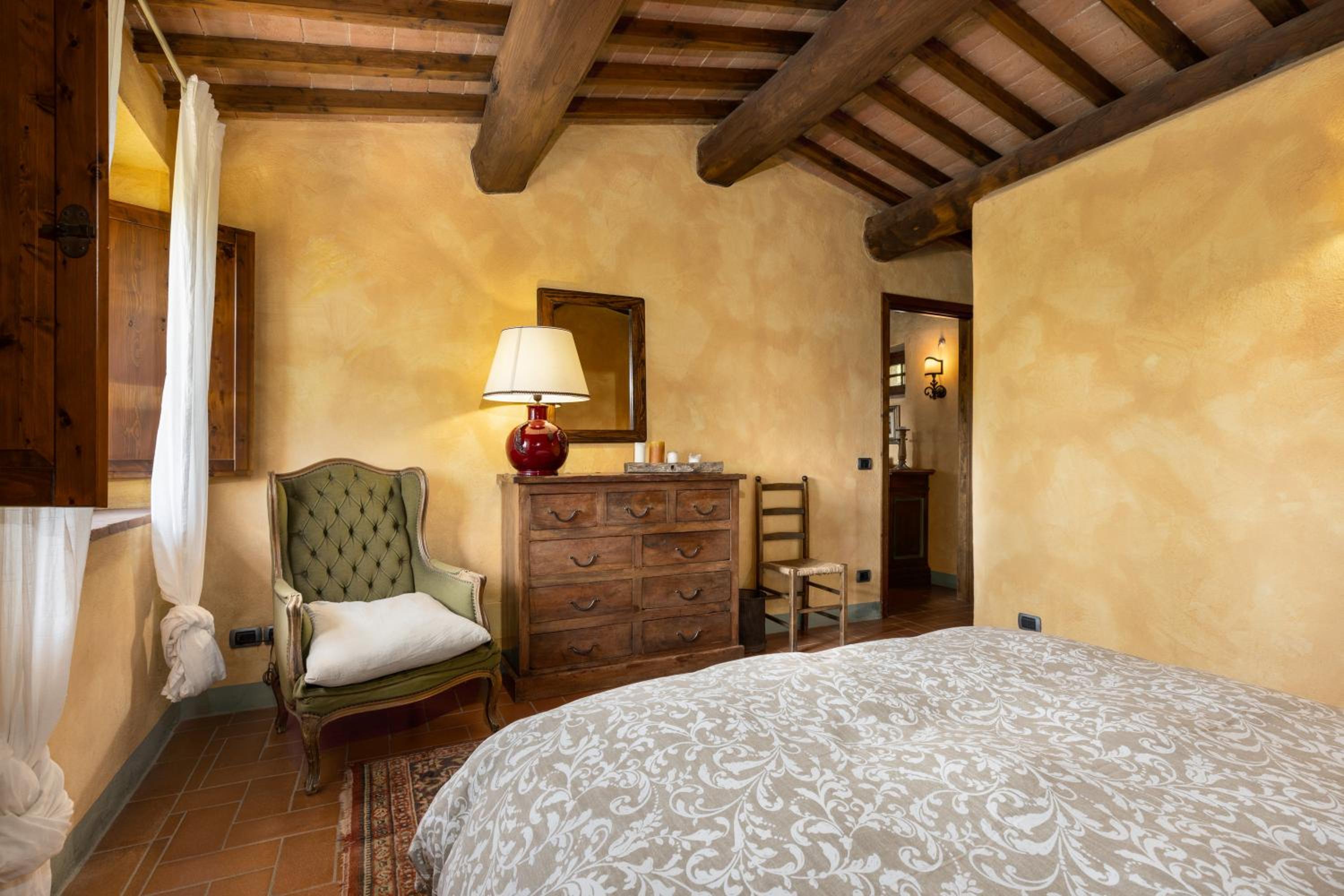 Casa al Poggio and Chianti view