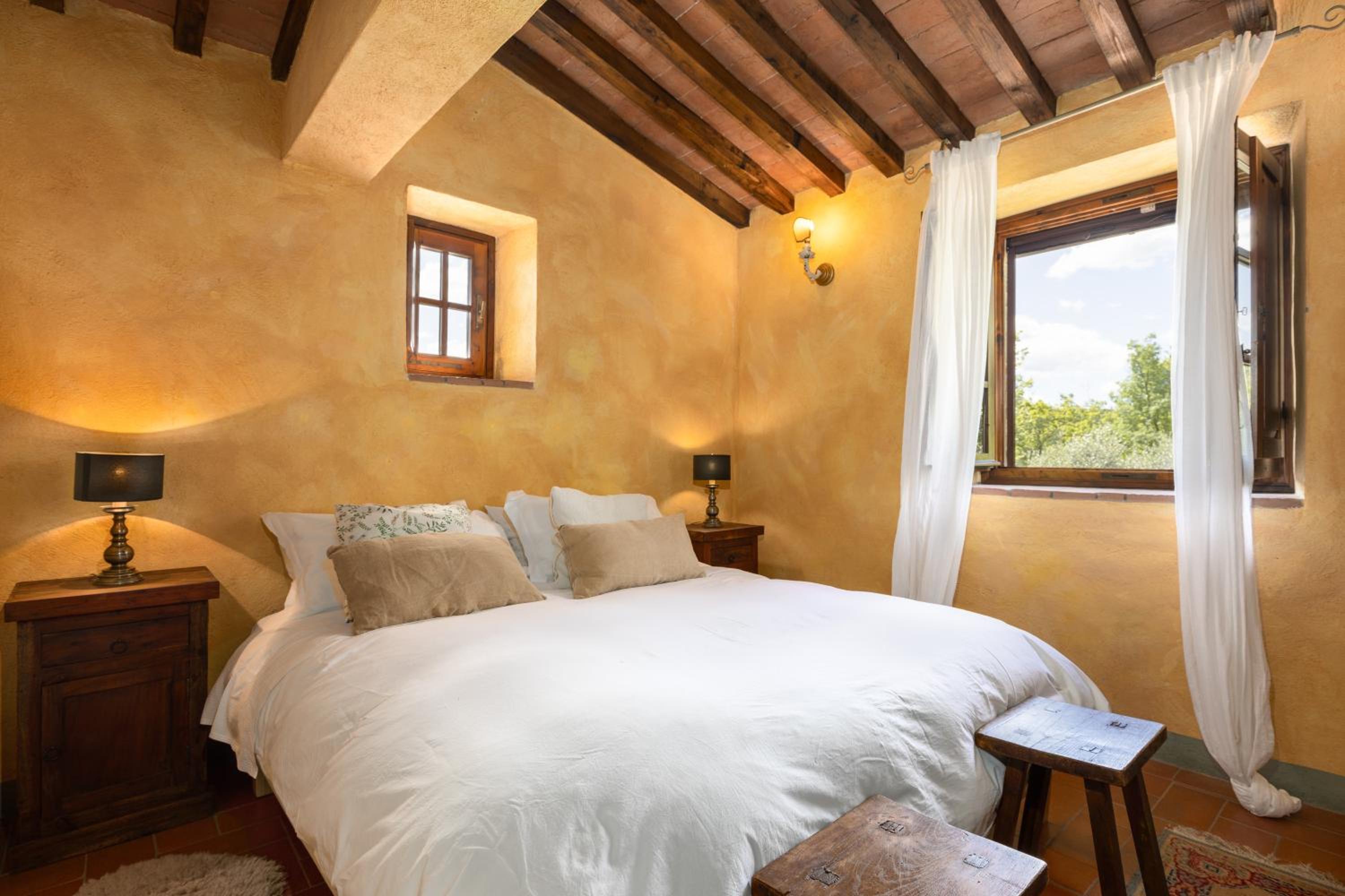 Casa al Poggio and Chianti view