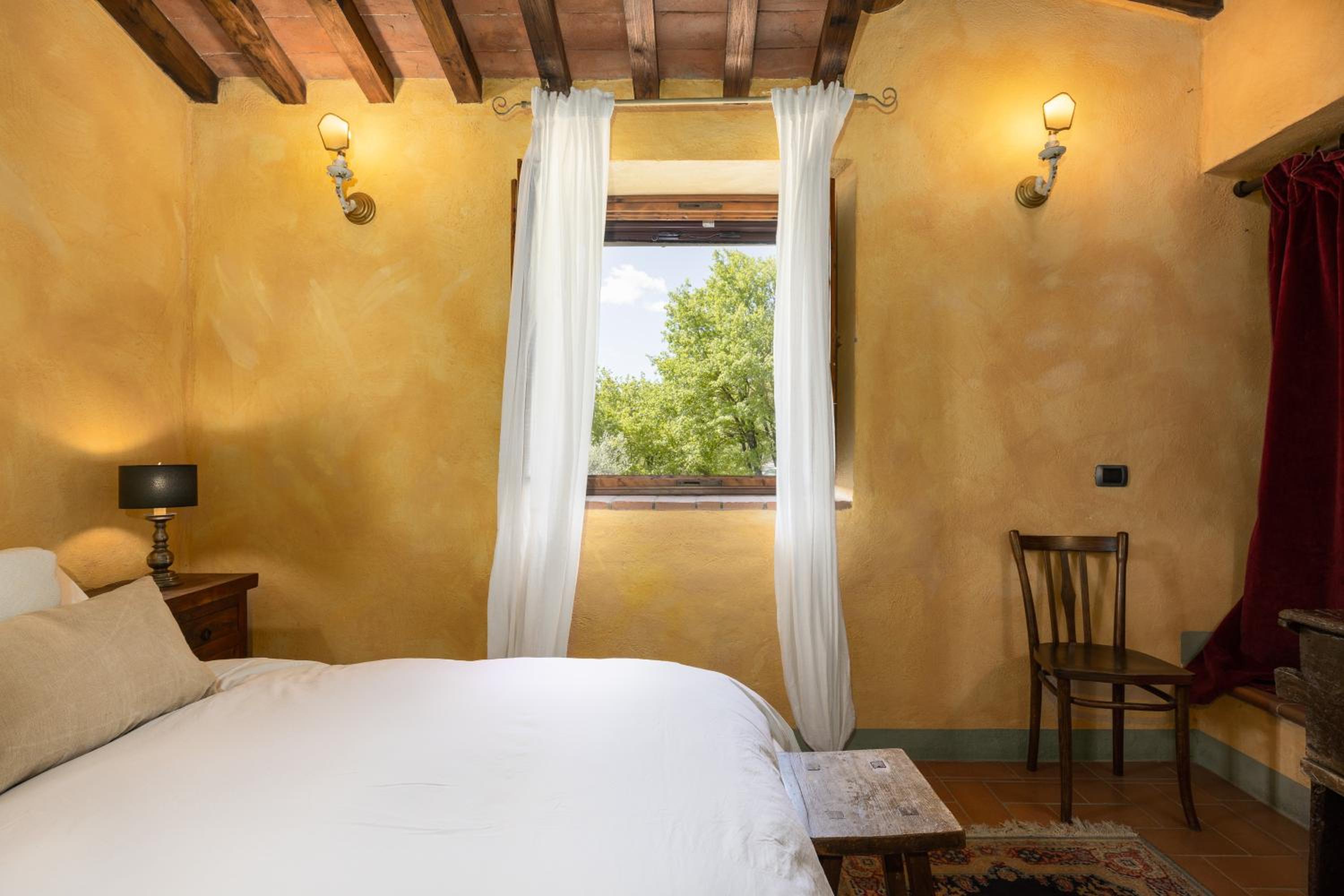 Casa al Poggio and Chianti view