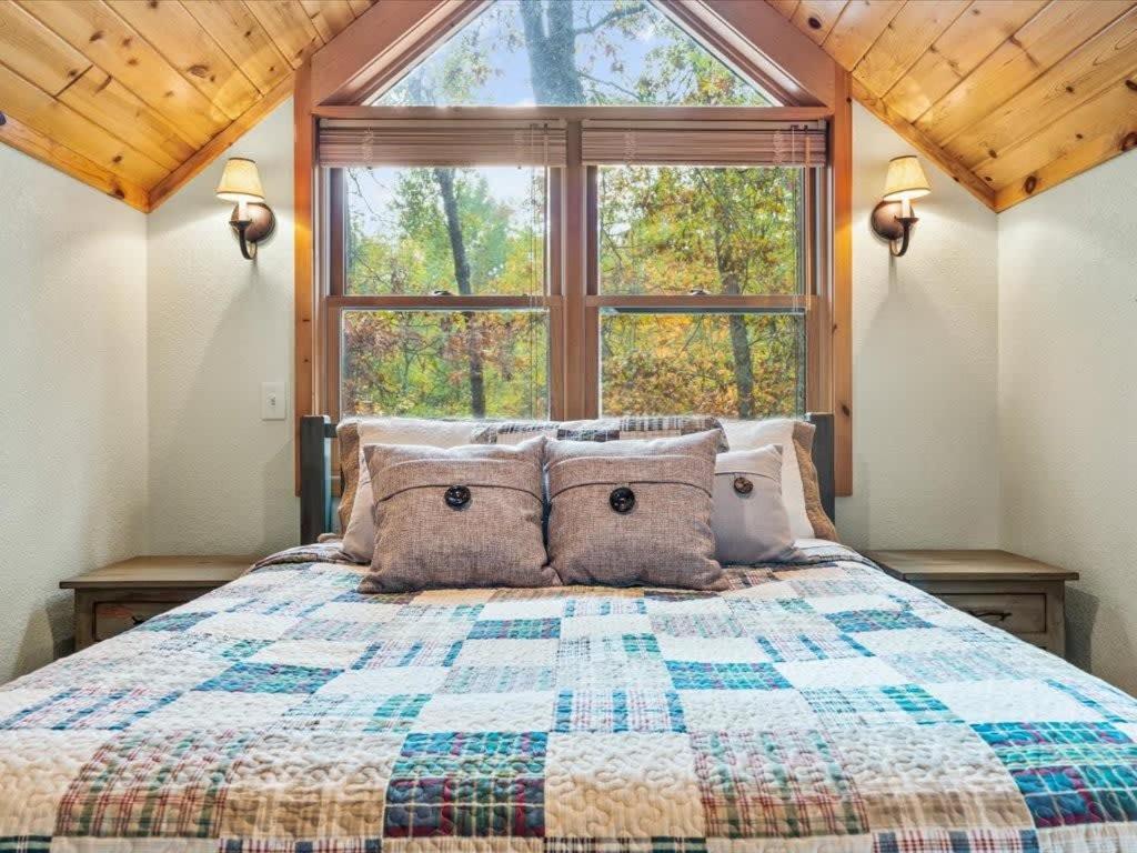 Winter Hideaway Lakeside Cabin Snowmobile
