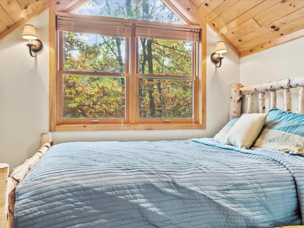 Winter Hideaway Lakeside Cabin Snowmobile