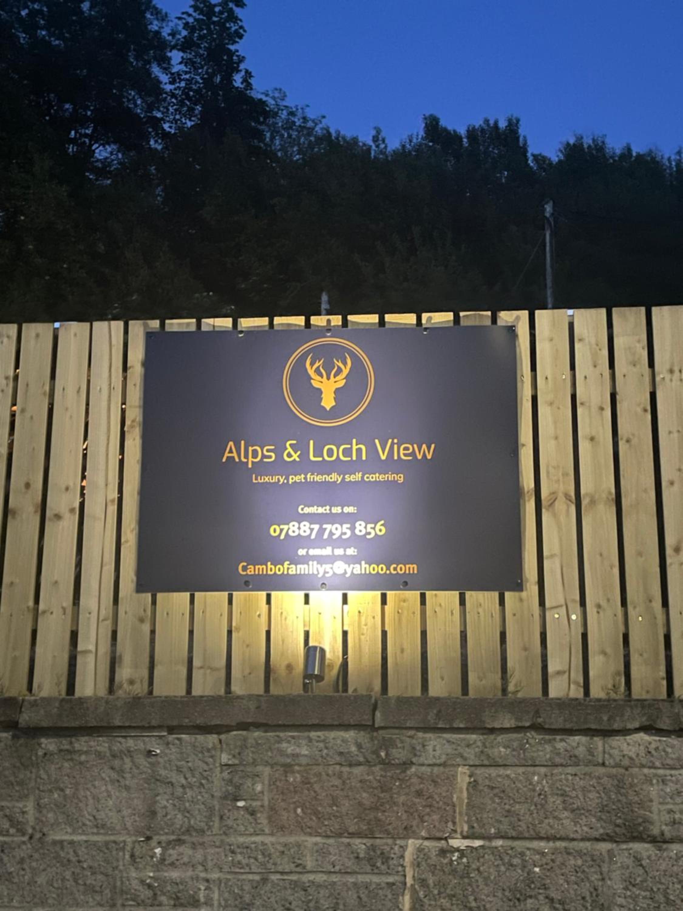Amazing Alps and Loch views - HOT TUB and pet friendly view 4